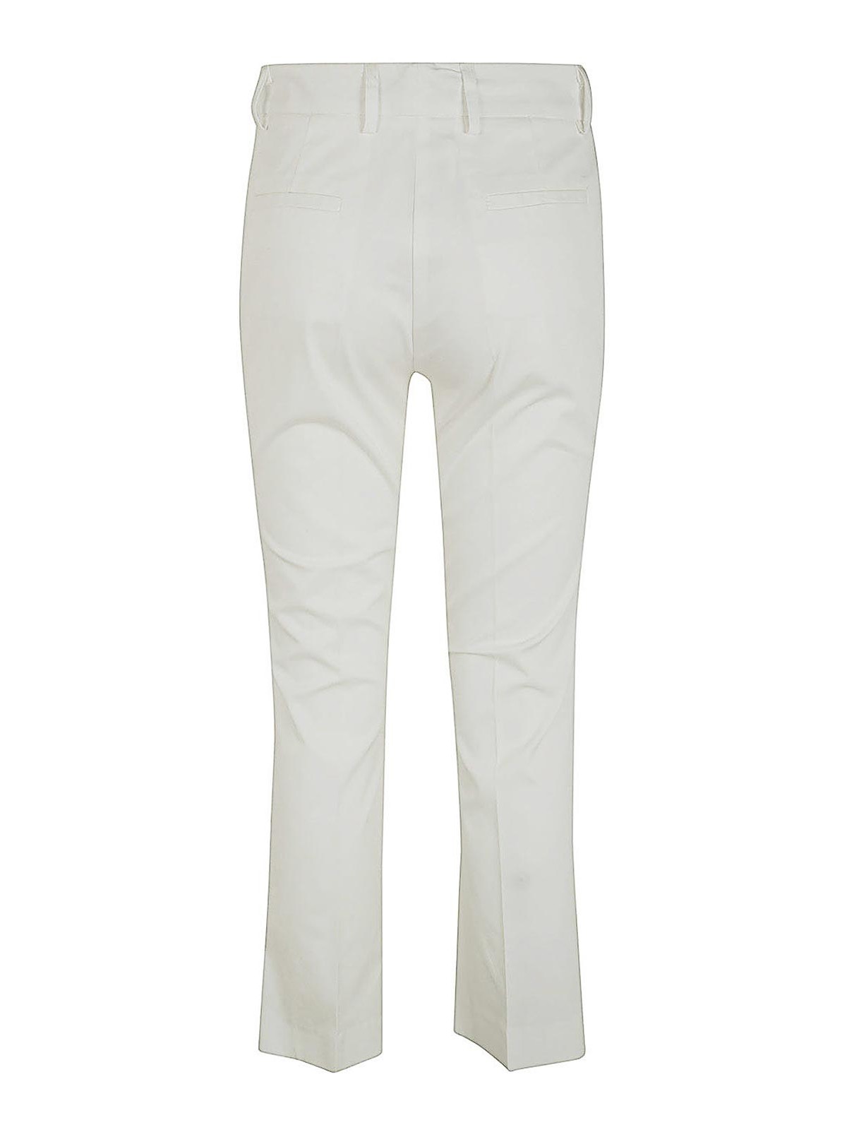 Shop Drhope Flared Pants In White