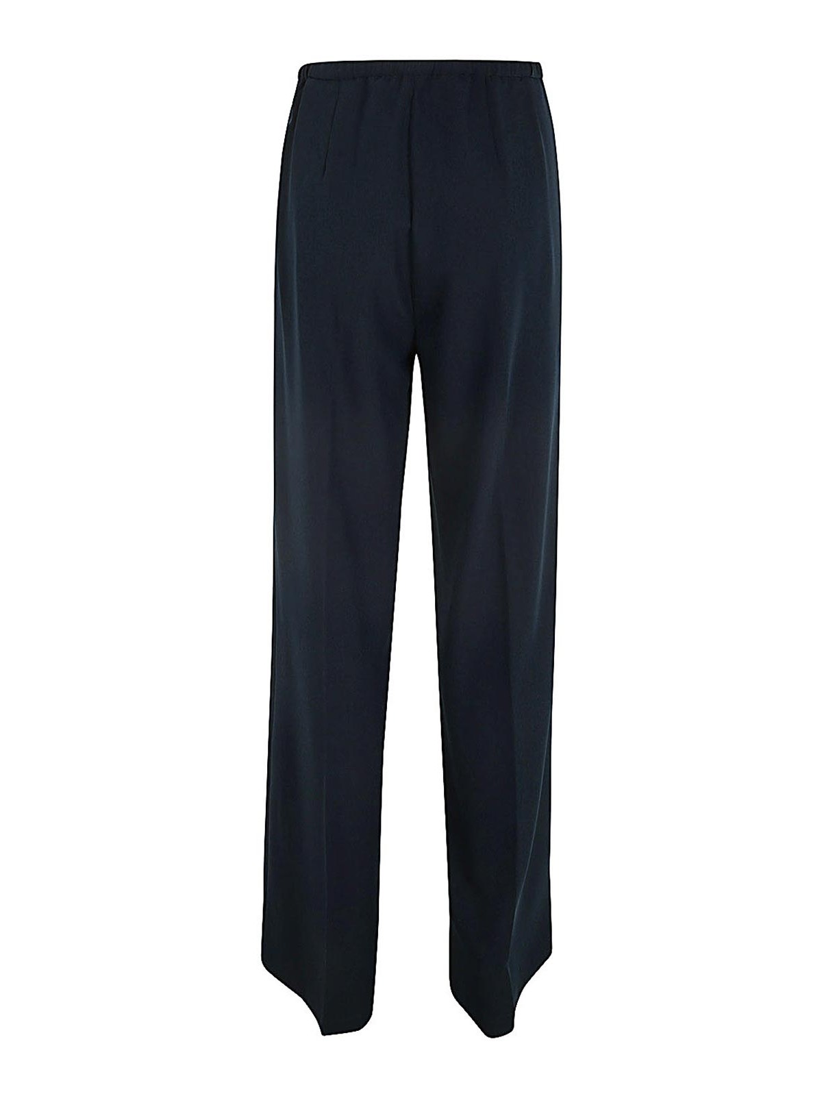 Shop Drhope Navy Pants In Blue