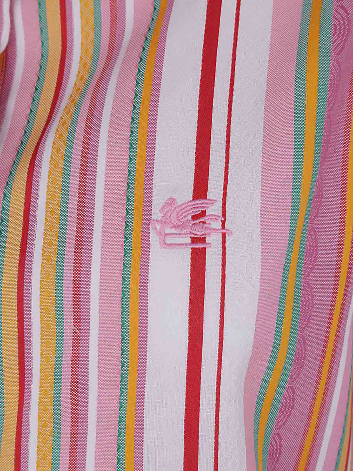 Shop Etro Camisa - Multicolor In Multicolour