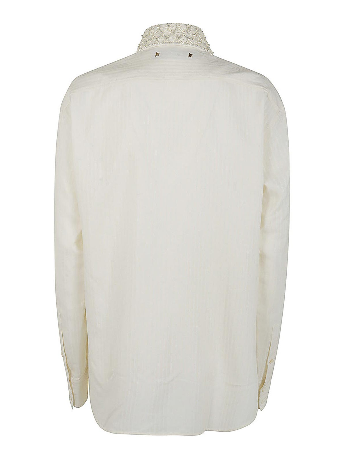 Shop Golden Goose Camisa - Blanco In White