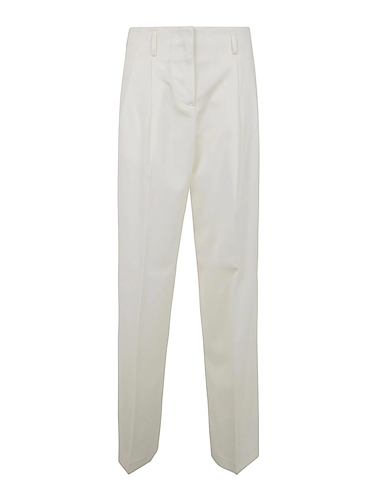 Shop Golden Goose Pleated Flavia Pant In White