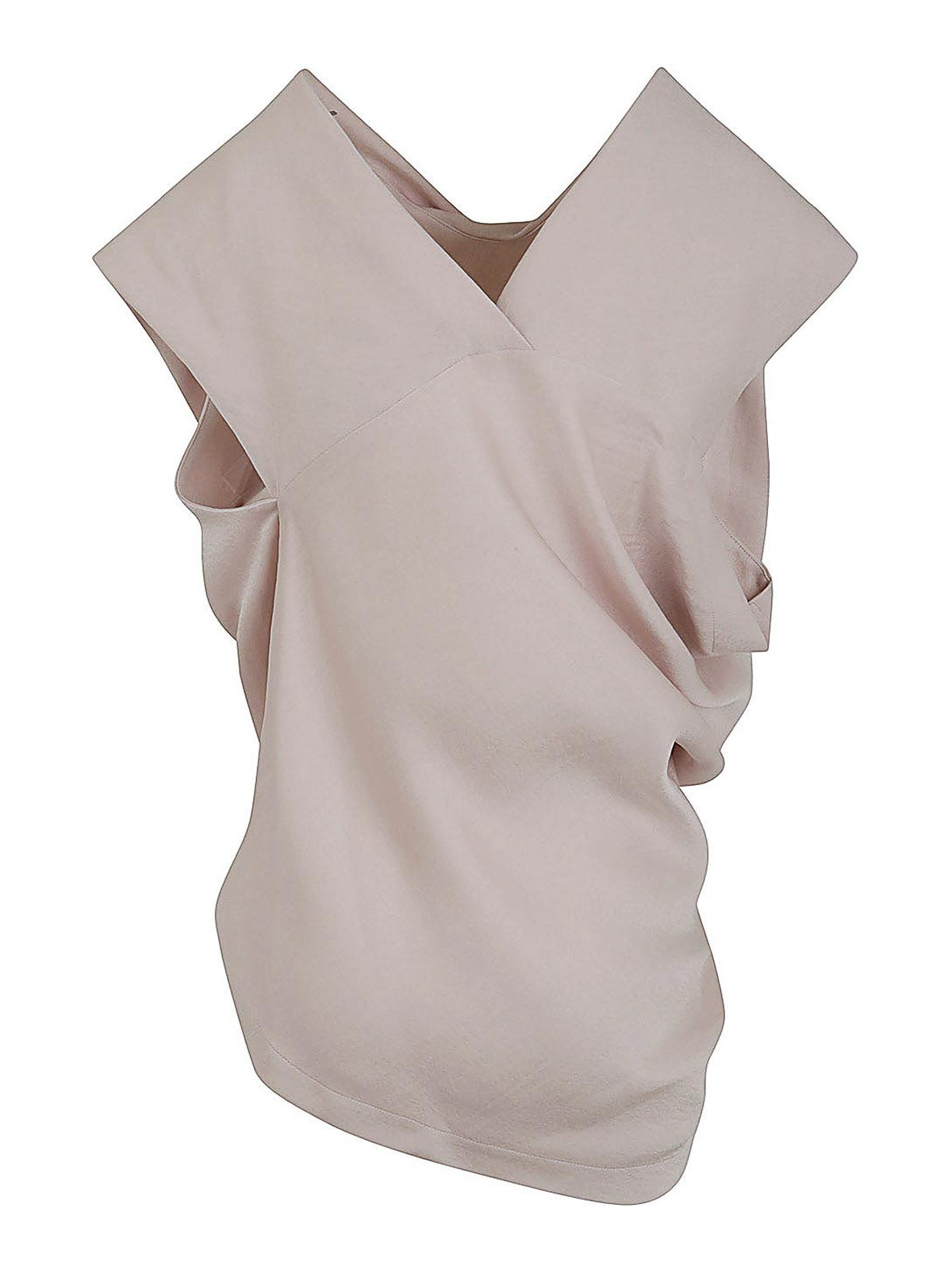Shop Issey Miyake Enveloping Shirt In Pink