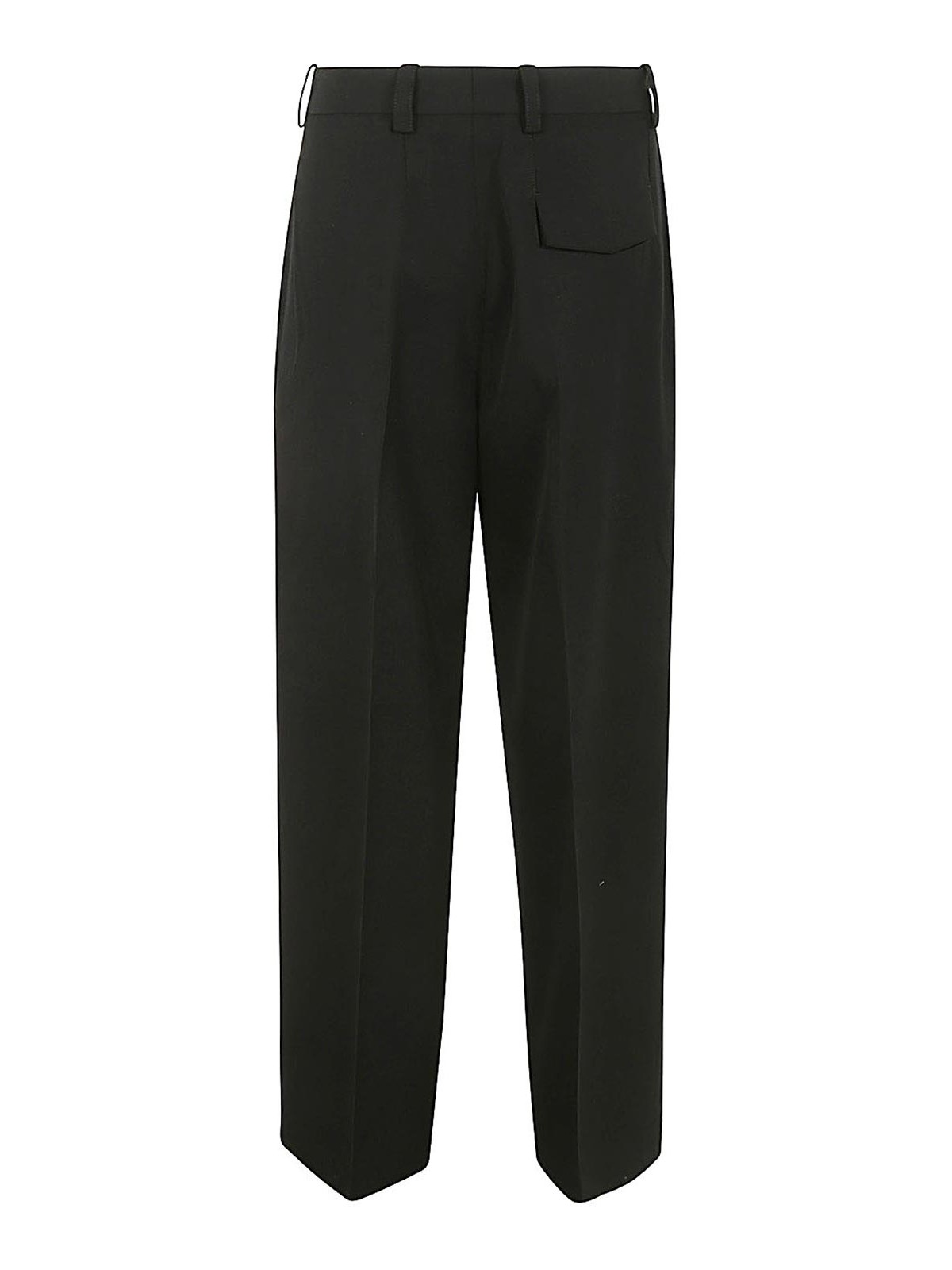 Shop Jacquemus Titolo Trouser In Black