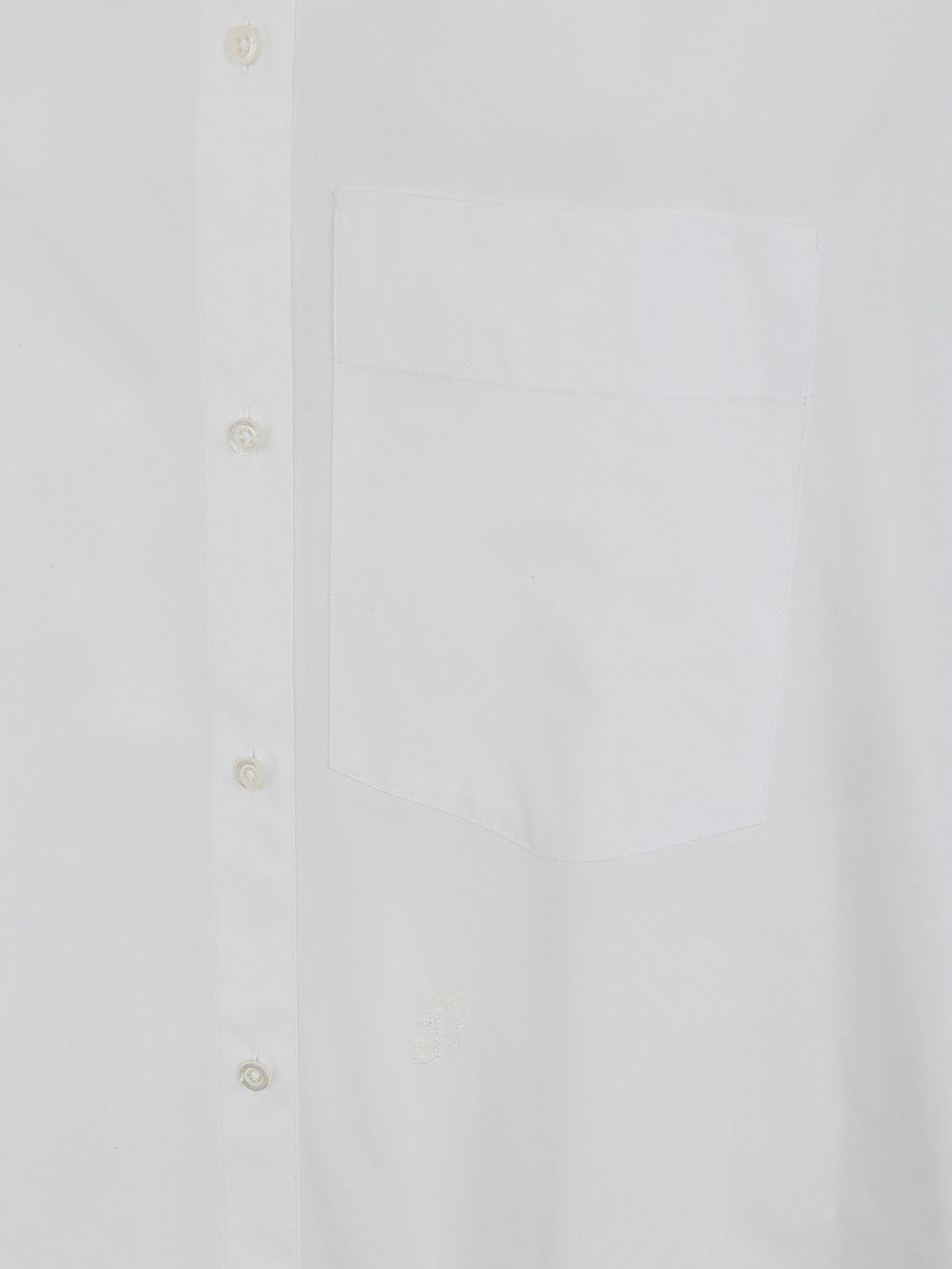 Shop Jil Sander Sunday Oversized Boxy Shirt In White