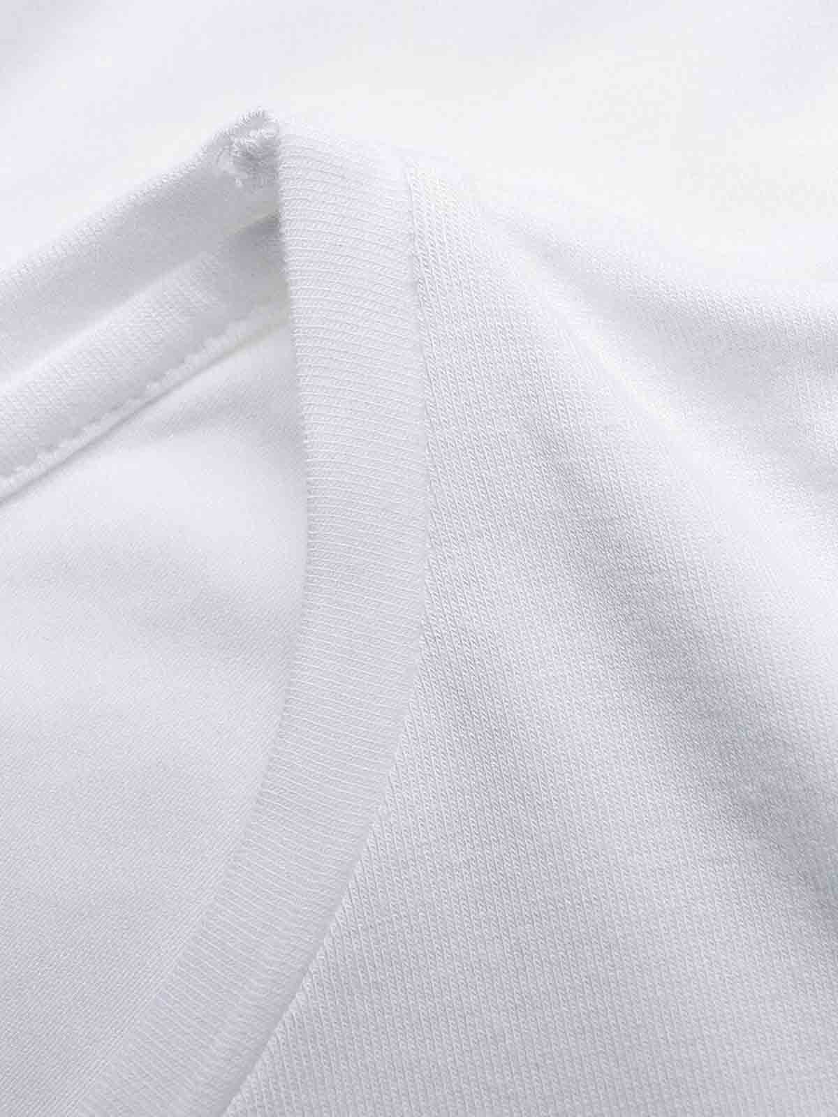 Shop Majestic Camiseta - Blanco In White