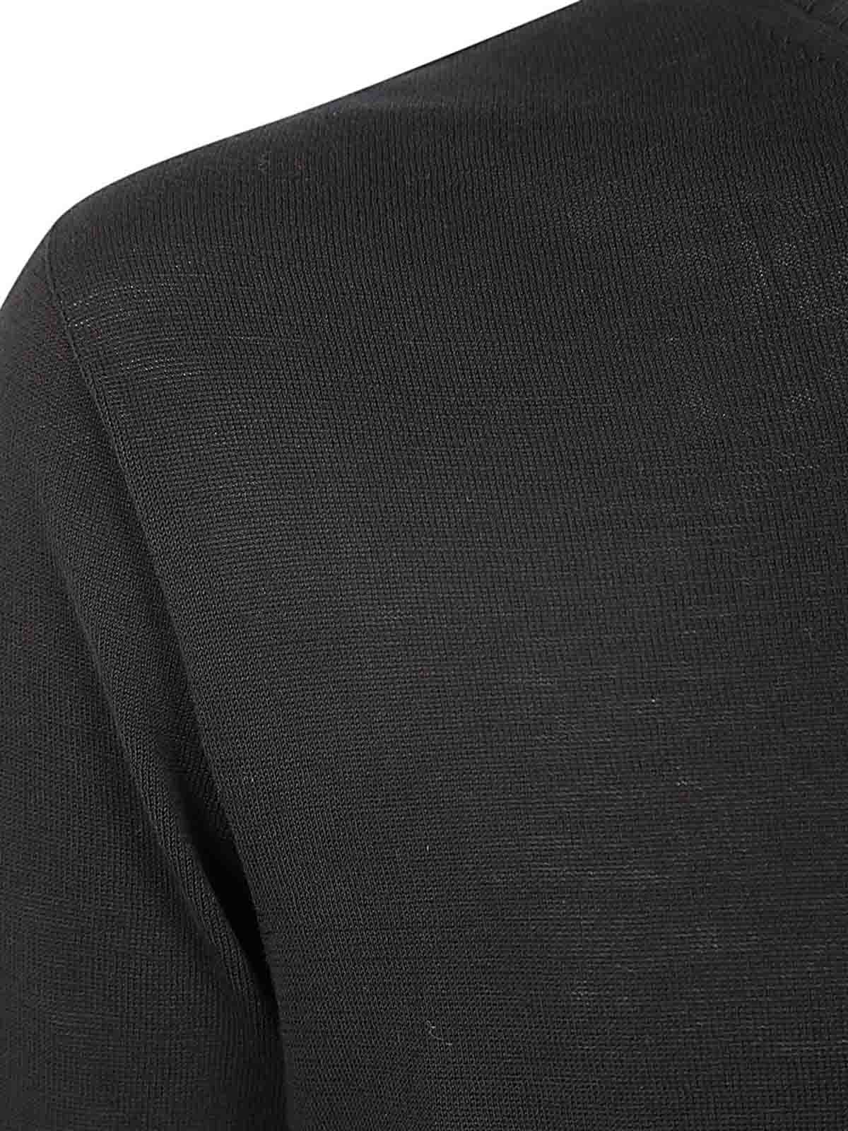 Shop Md75 Suéter Cuello Redondo - Negro In Black