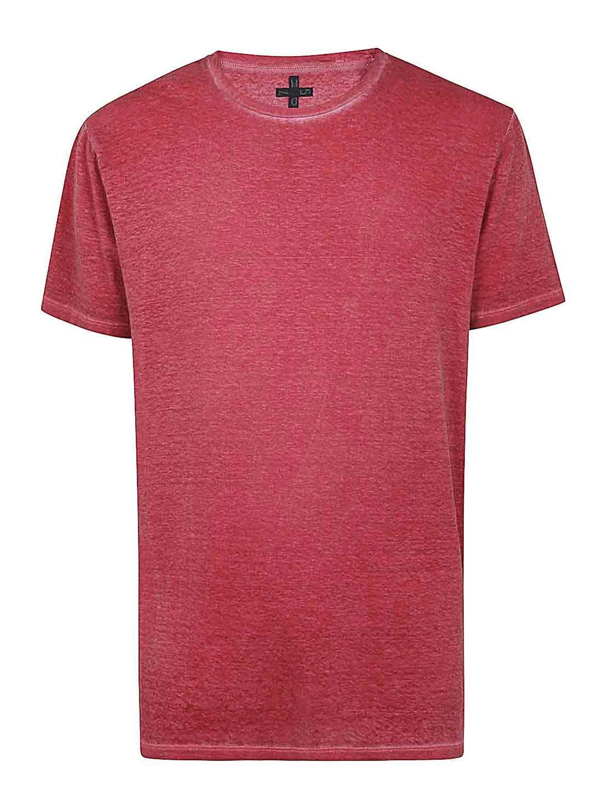 Shop Md75 Linen T-shirt In Red