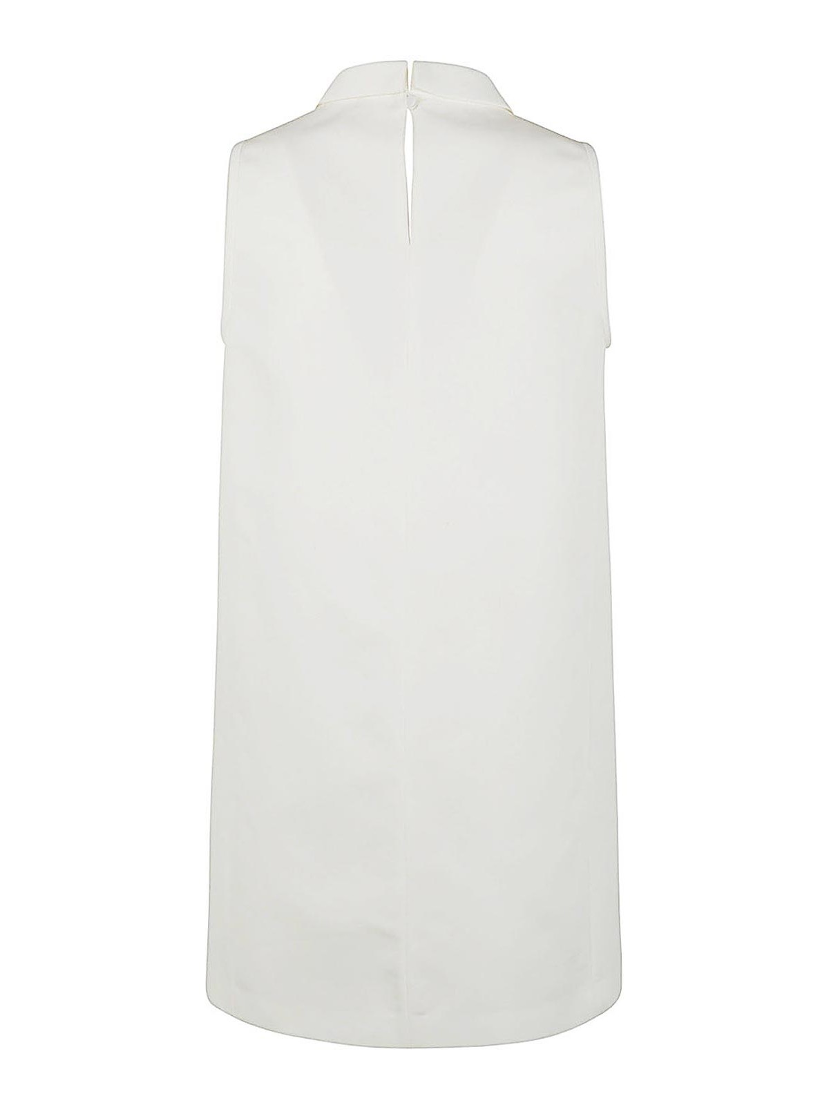 Shop N°21 Sleeveless Mini Dress In White