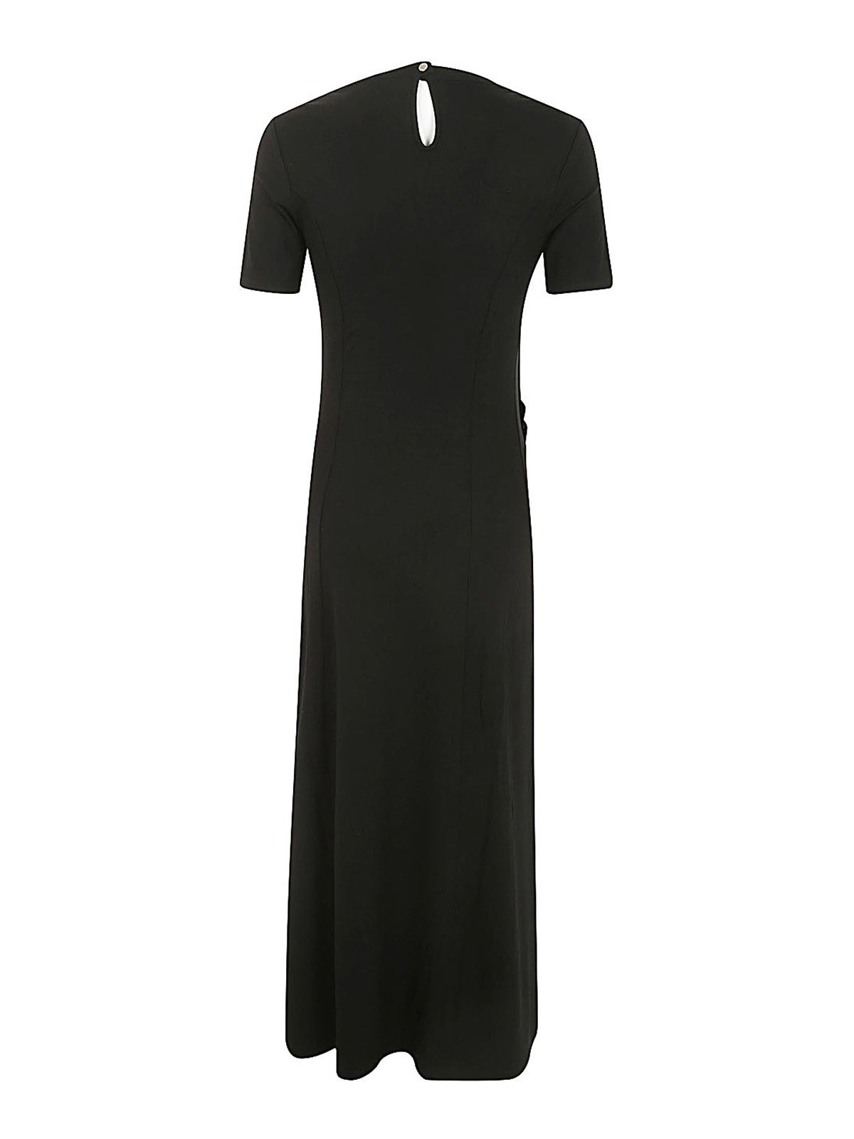 Shop Rabanne Light Jersey Dress In Black