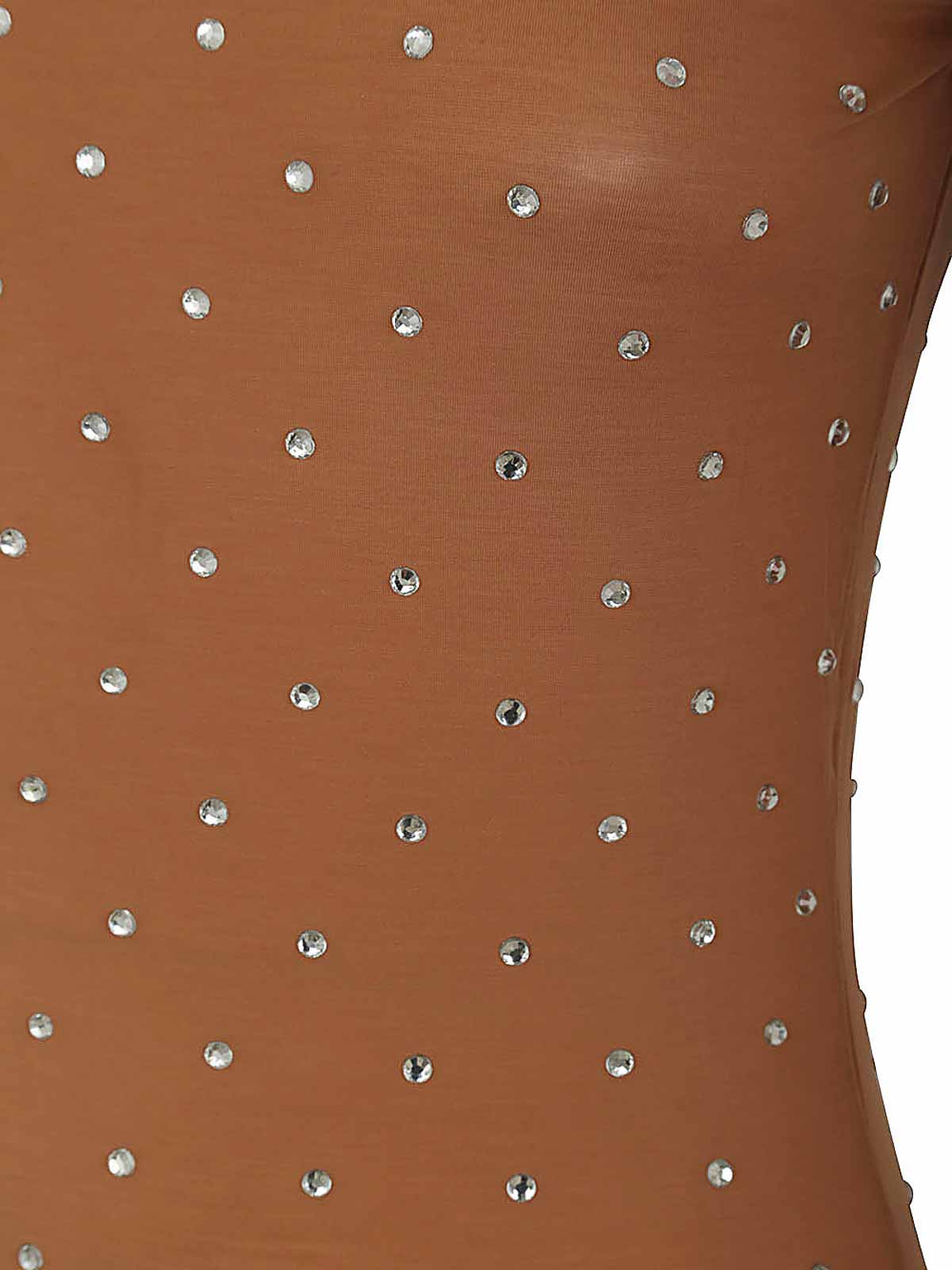 Shop Rabanne Solid Second Skin Jersey Dress In Nude & Neutrals