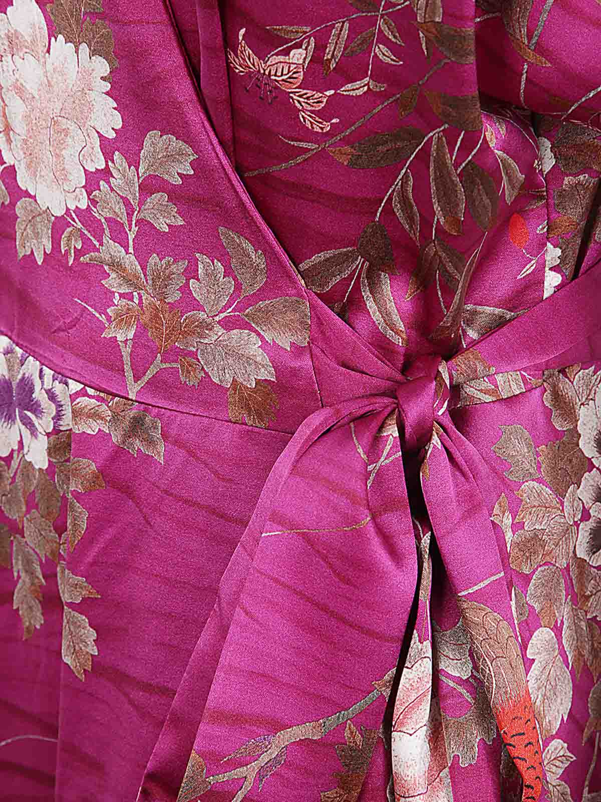 Shop Pierre-louis Mascia Printed Dress In Multicolour