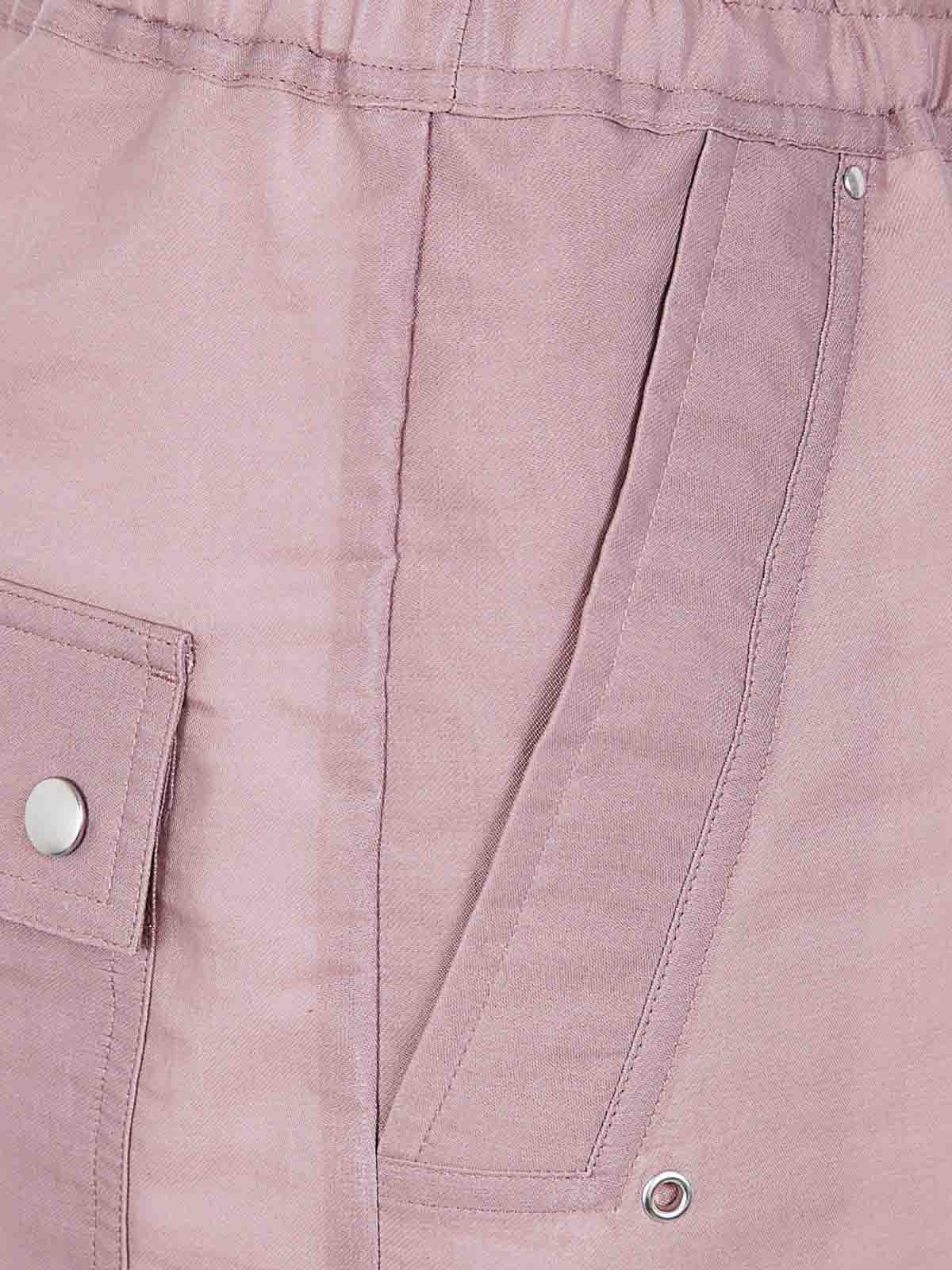 Shop Rick Owens Pantalón Casual - Rosado In Pink