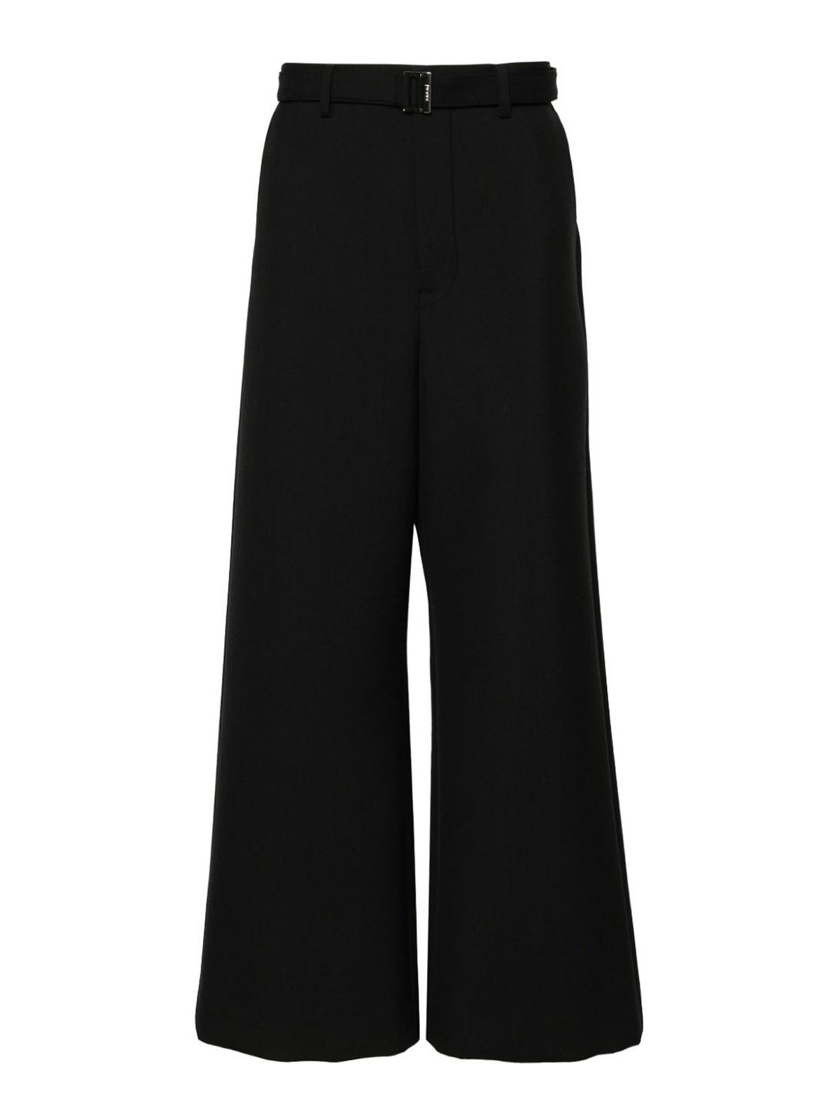 Shop Sacai Suiting Bonding Pants In Black