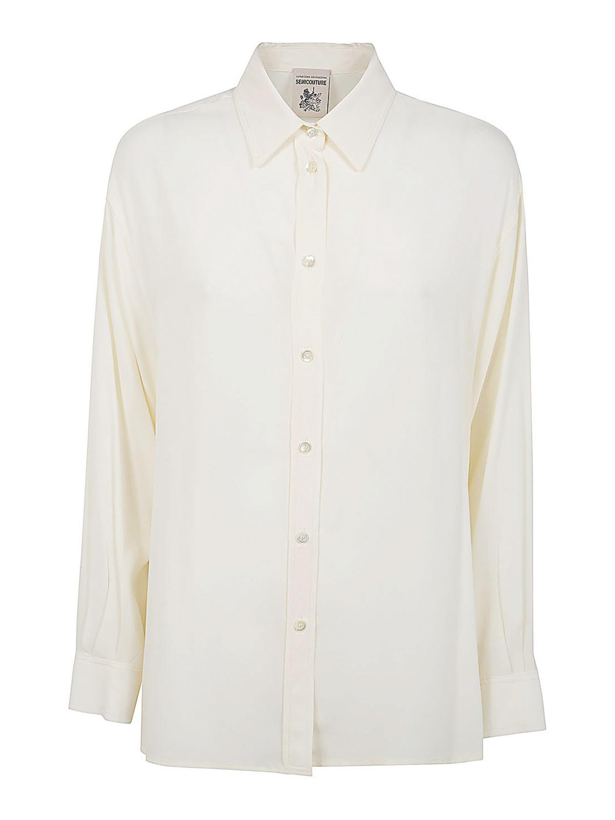 Shop Semicouture Veridiana Shirt In White