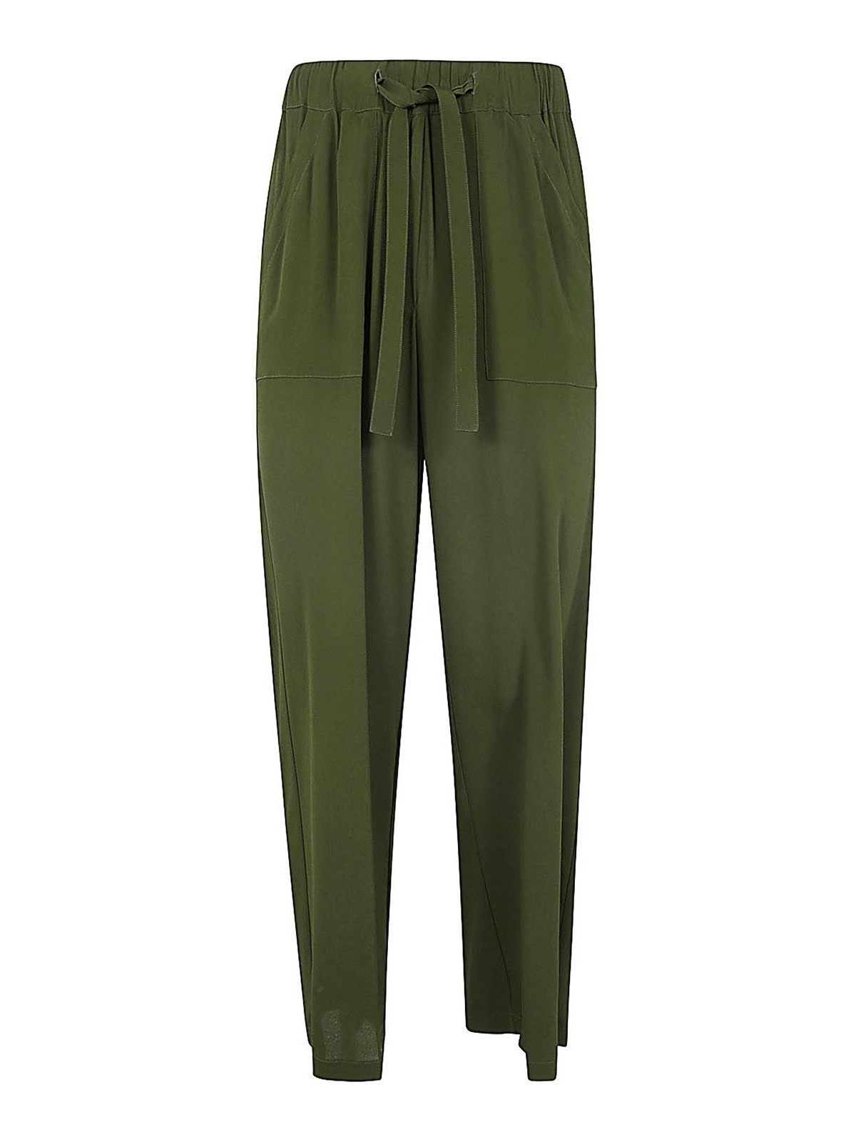 Shop Semicouture Vanda Trouser In Green