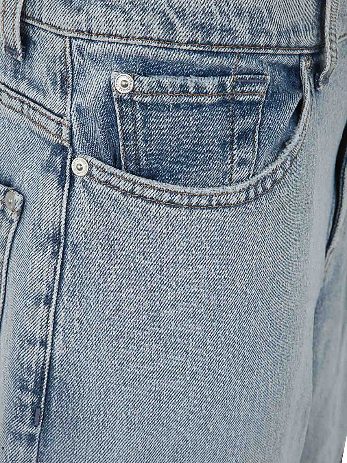 Shop 7 For All Mankind Belted Cargo Jeans In Blue