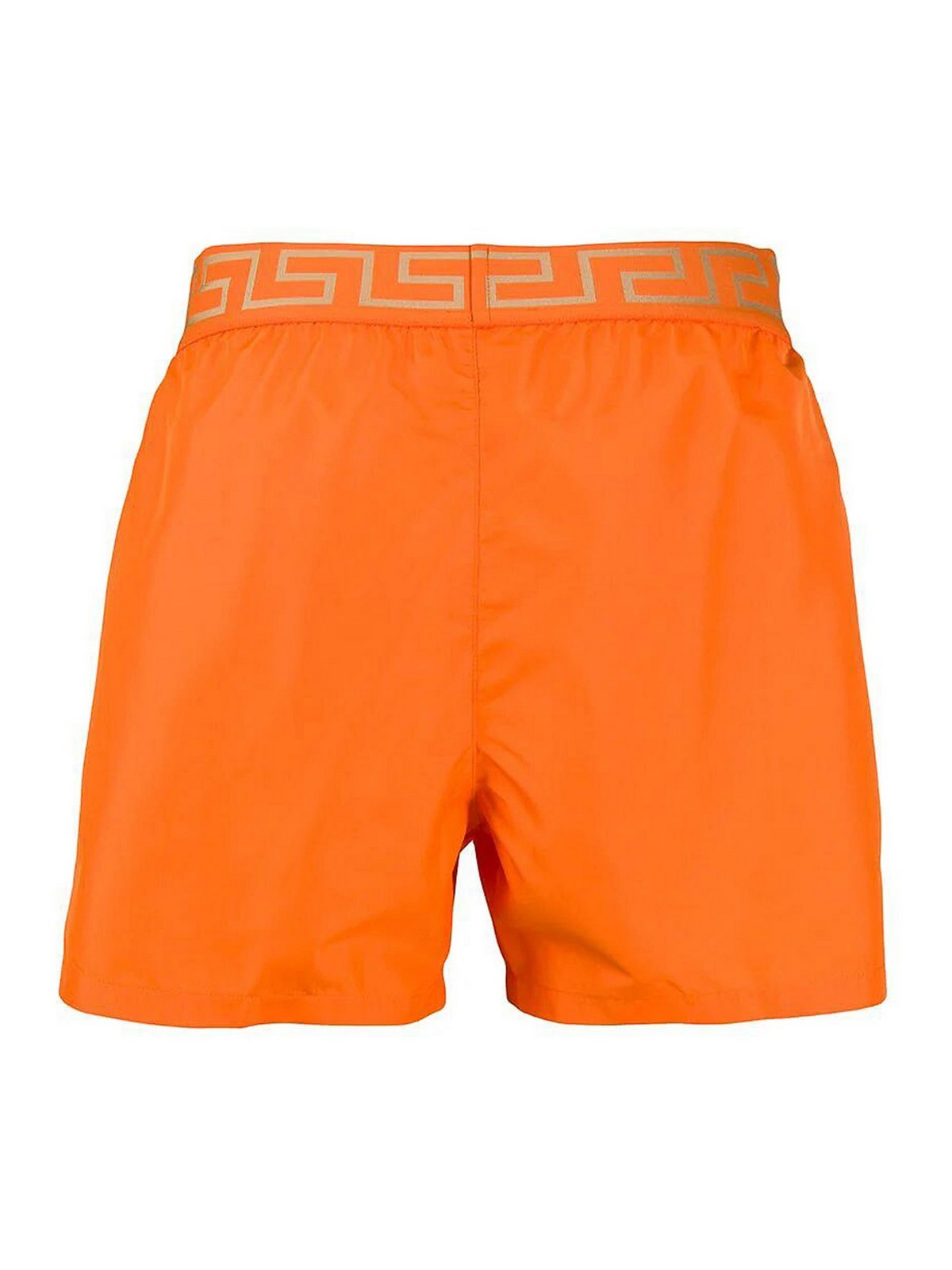 Shop Versace Boxers De Baño - Naranja In Orange