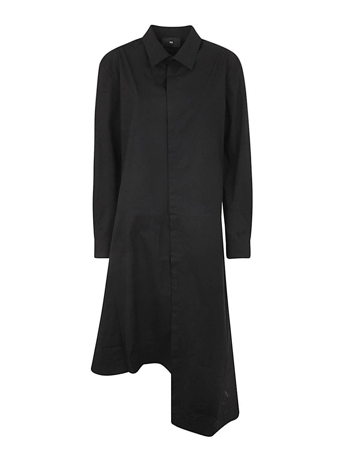 Shop Y-3 Vestido Midi - Negro In Black