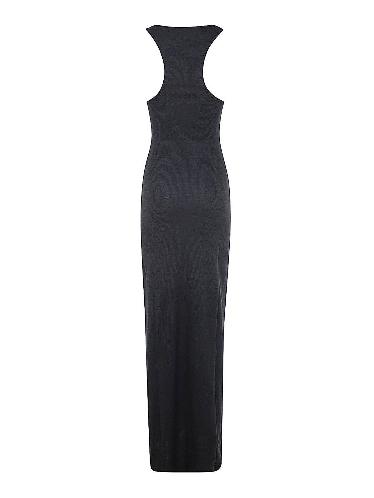 Shop Y/project Invisible Strap Dress In Black