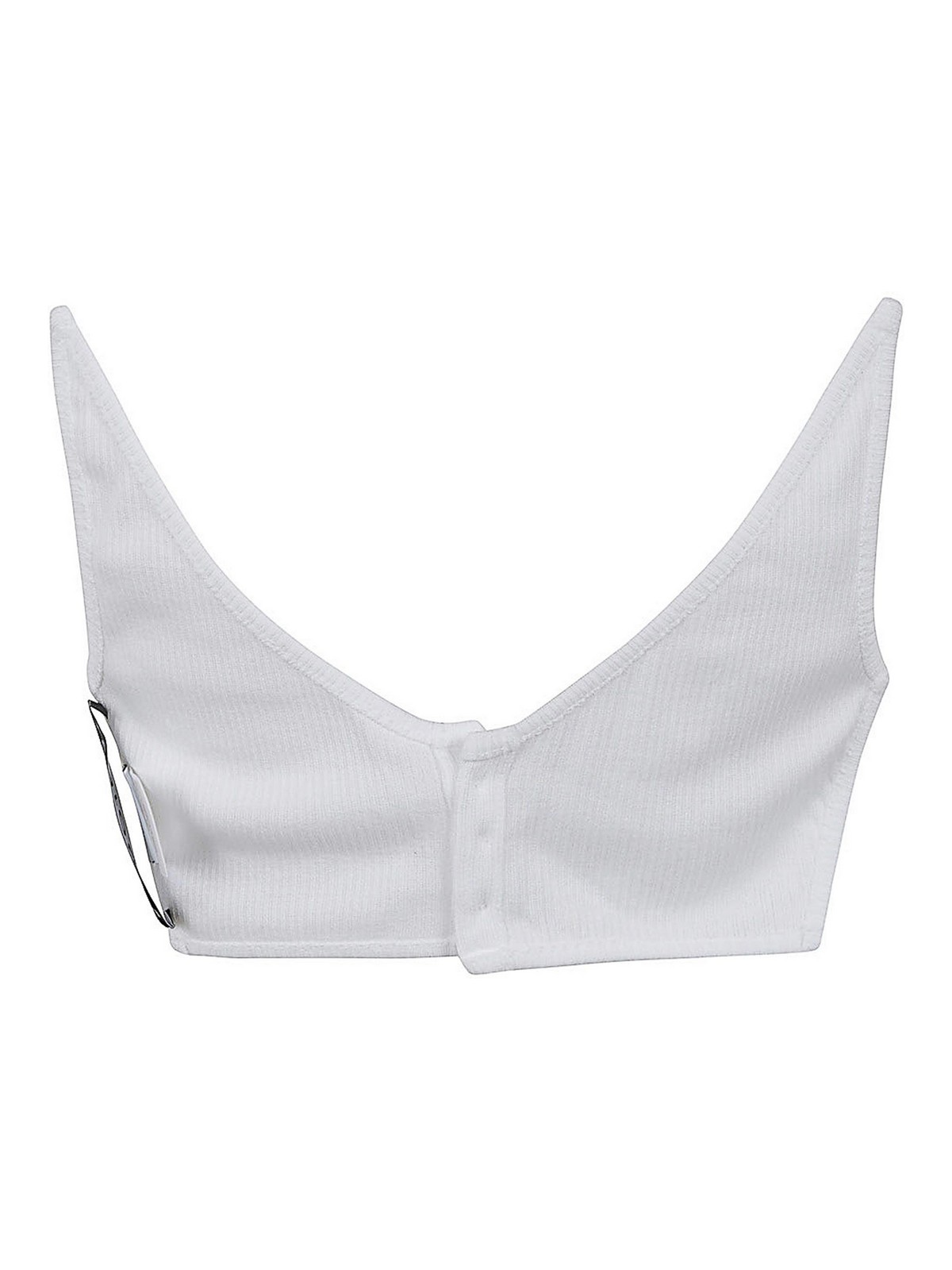 Shop Y/project Invisible Strap Bralette In White