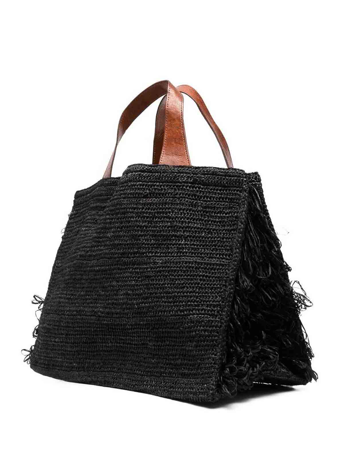 Shop Ibeliv Onja Tote Bag In Black