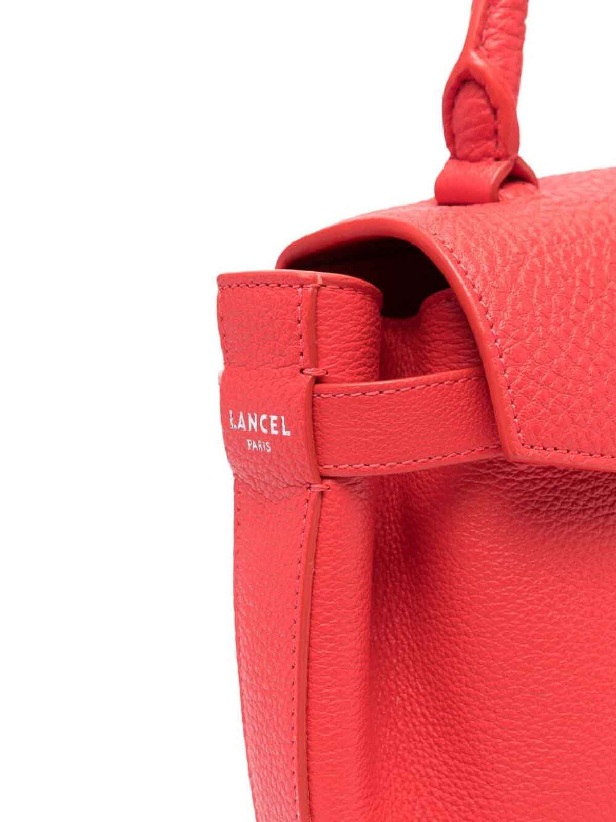 Shop Lancel Charlie De  Bag In Red