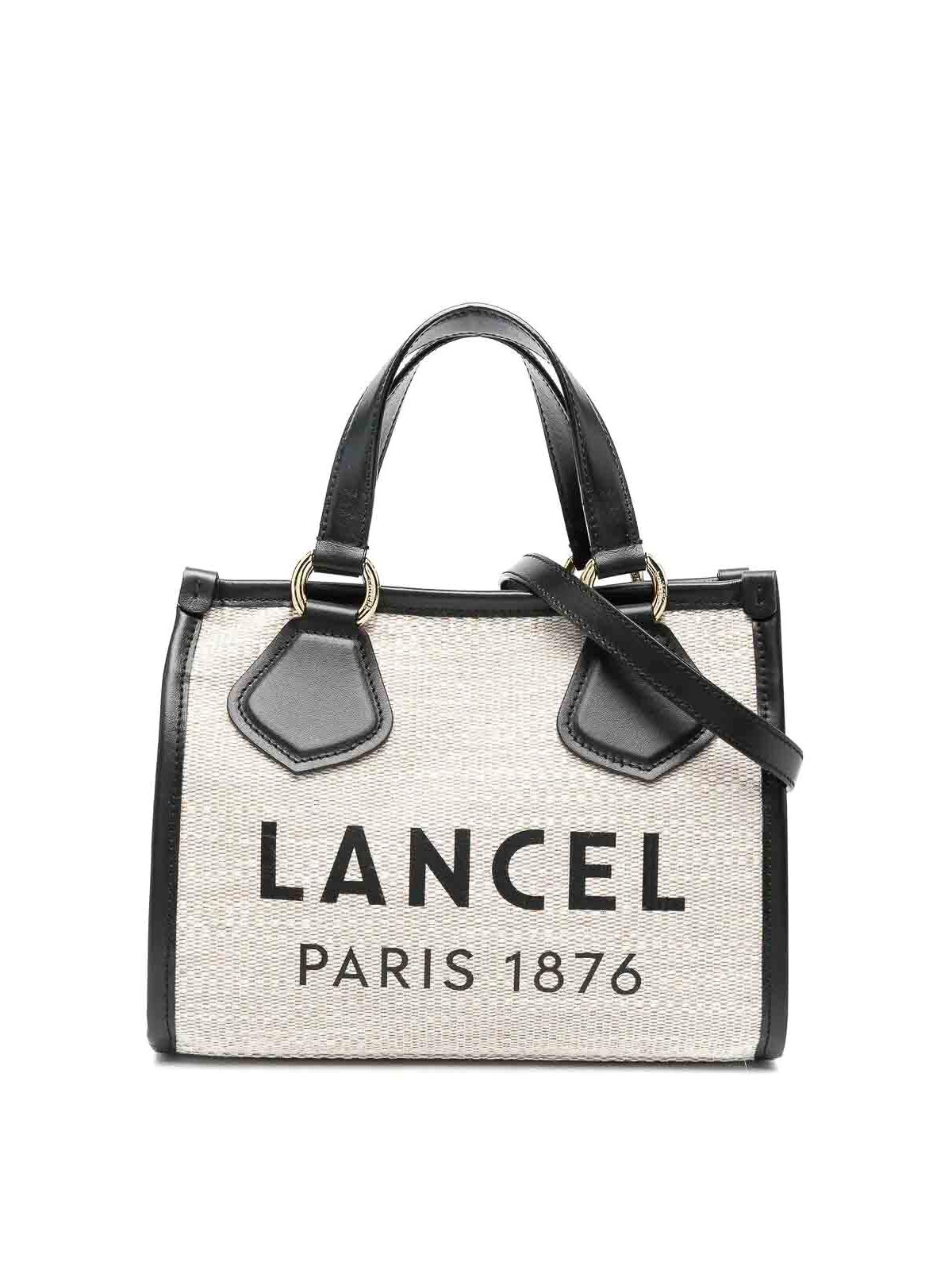 Shop Lancel Summer Tote - L414301l Beach Bag In Black