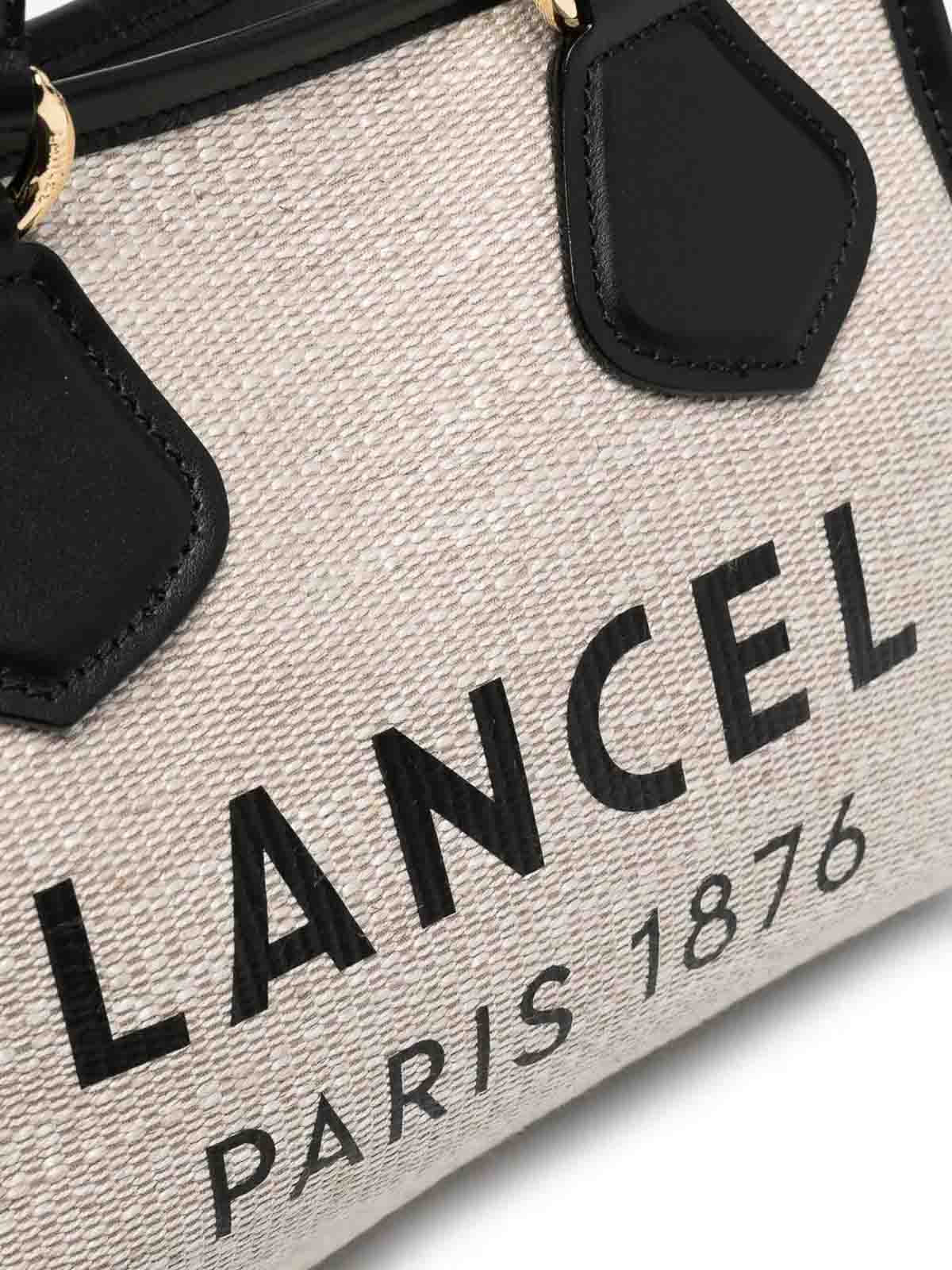 Shop Lancel Summer Tote - L414301l Beach Bag In Black