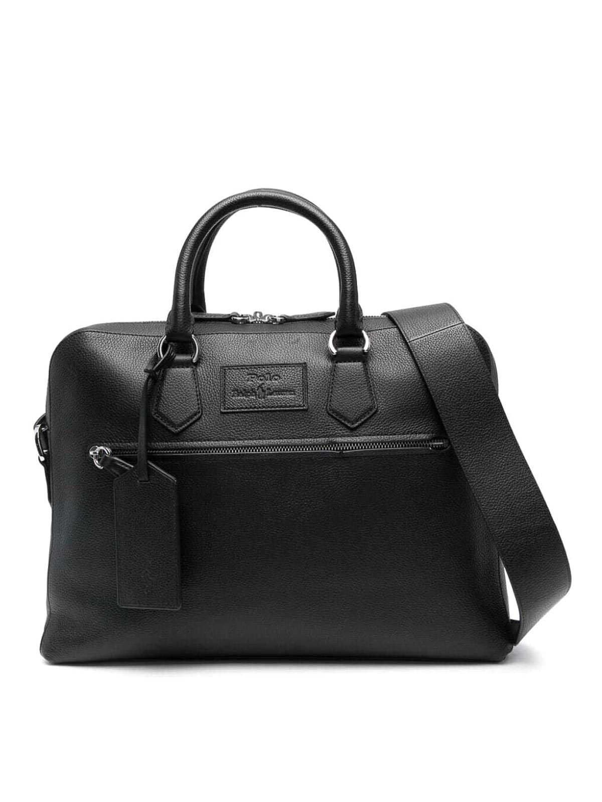 Polo Ralph Lauren Tote Bag In Black