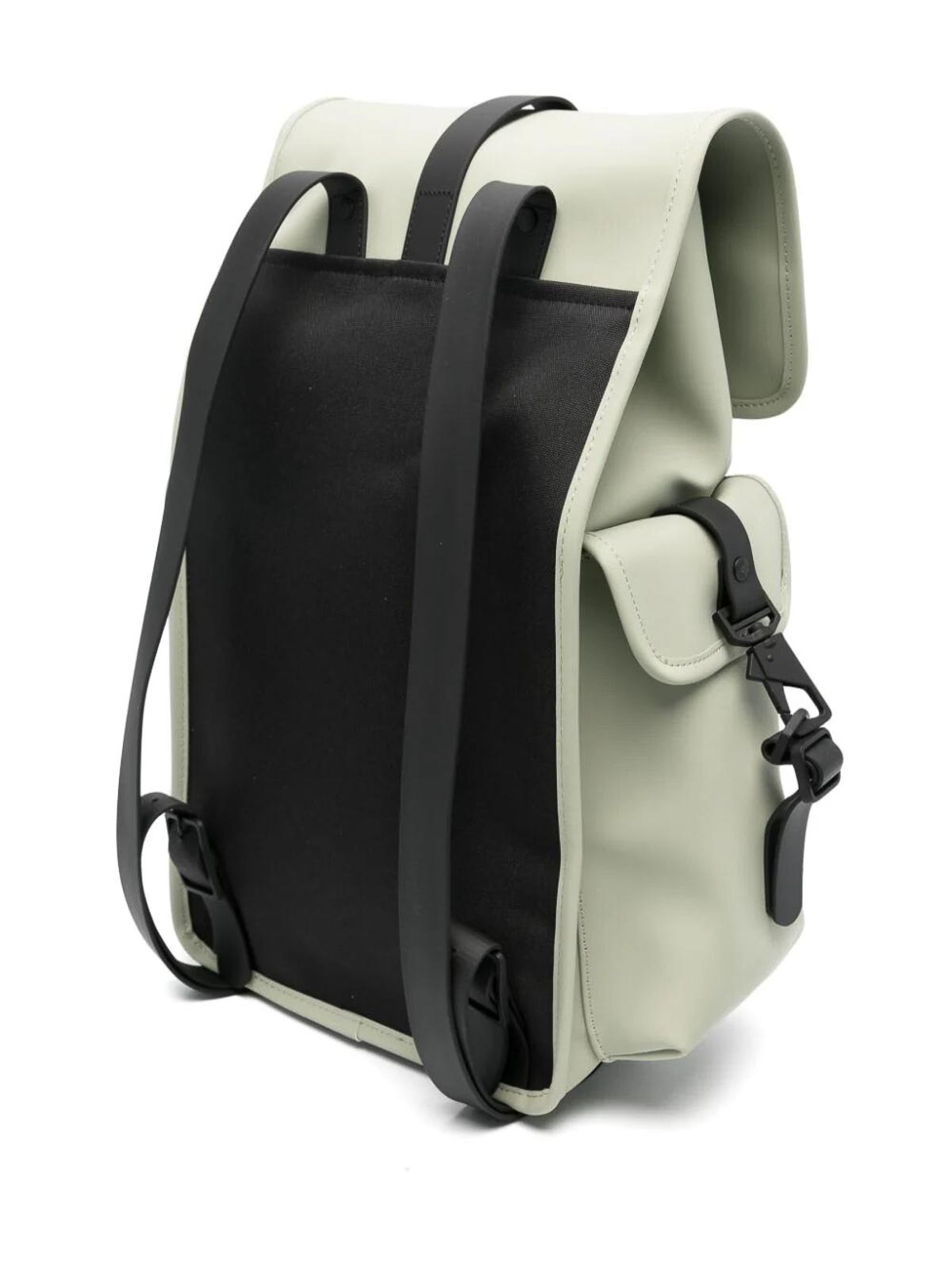 rains backpack mens Book Daypack Large Green Laptop for Men and Women, Waterproof Black Minimalist Commuter Bag with 15”-16