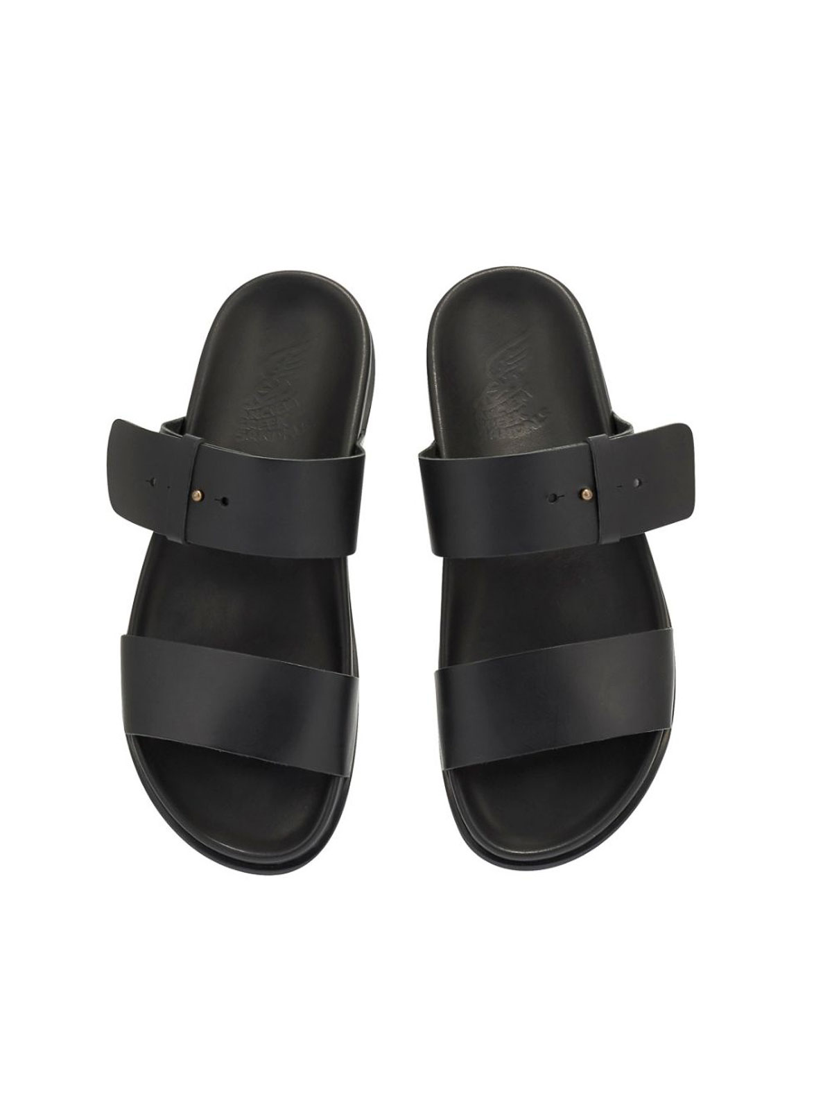 Shop Ancient Greek Sandals Sandalias - Negro In Black