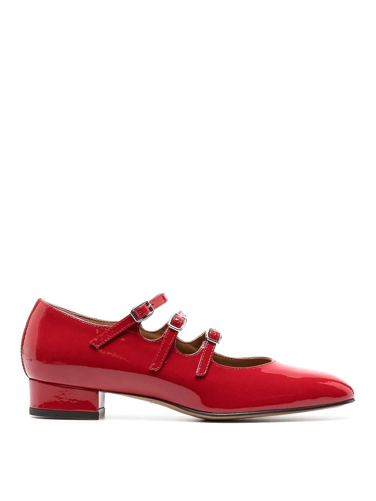 Shop Carel Paris Arianna Mary Jane Pumps In Red