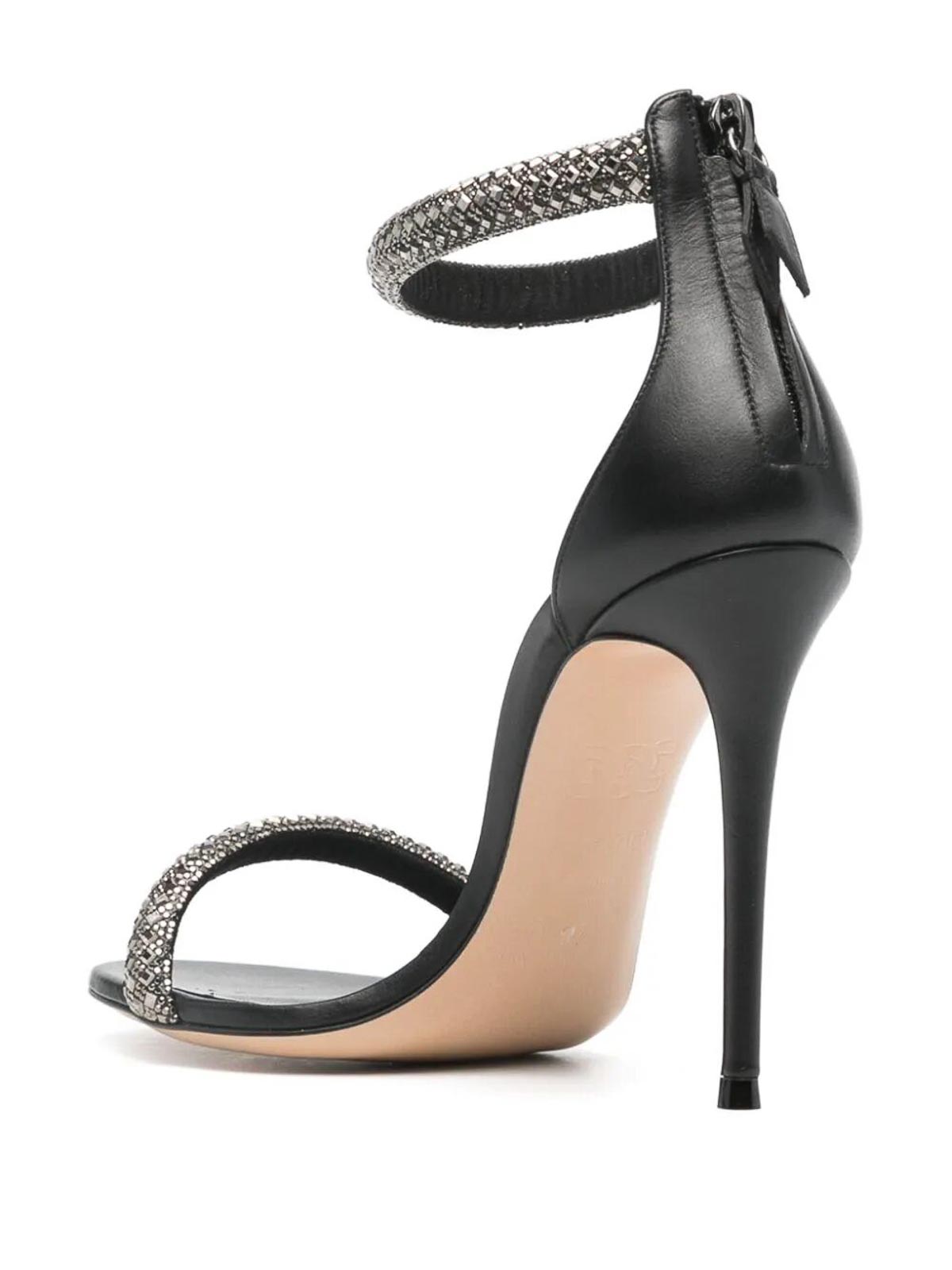 Shop Casadei Elegant Sandal In Black