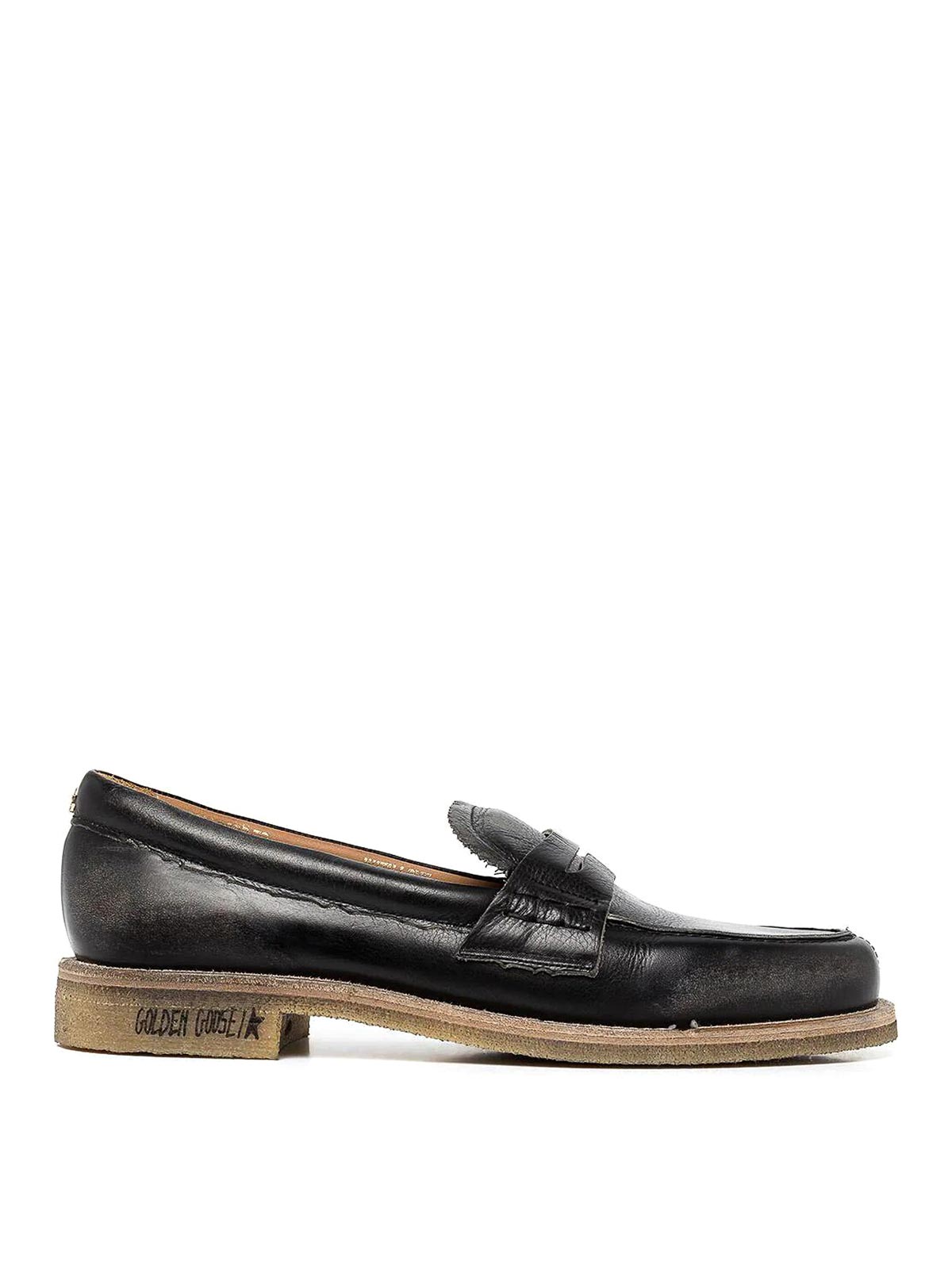 Golden Goose Jerry Loafers In Black