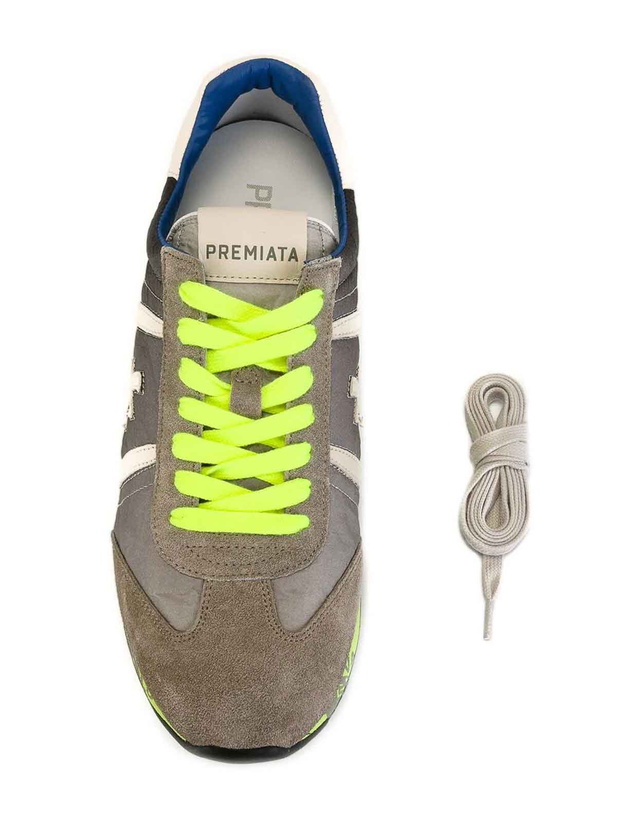 Shop Premiata Lucy Sneakers In Grey
