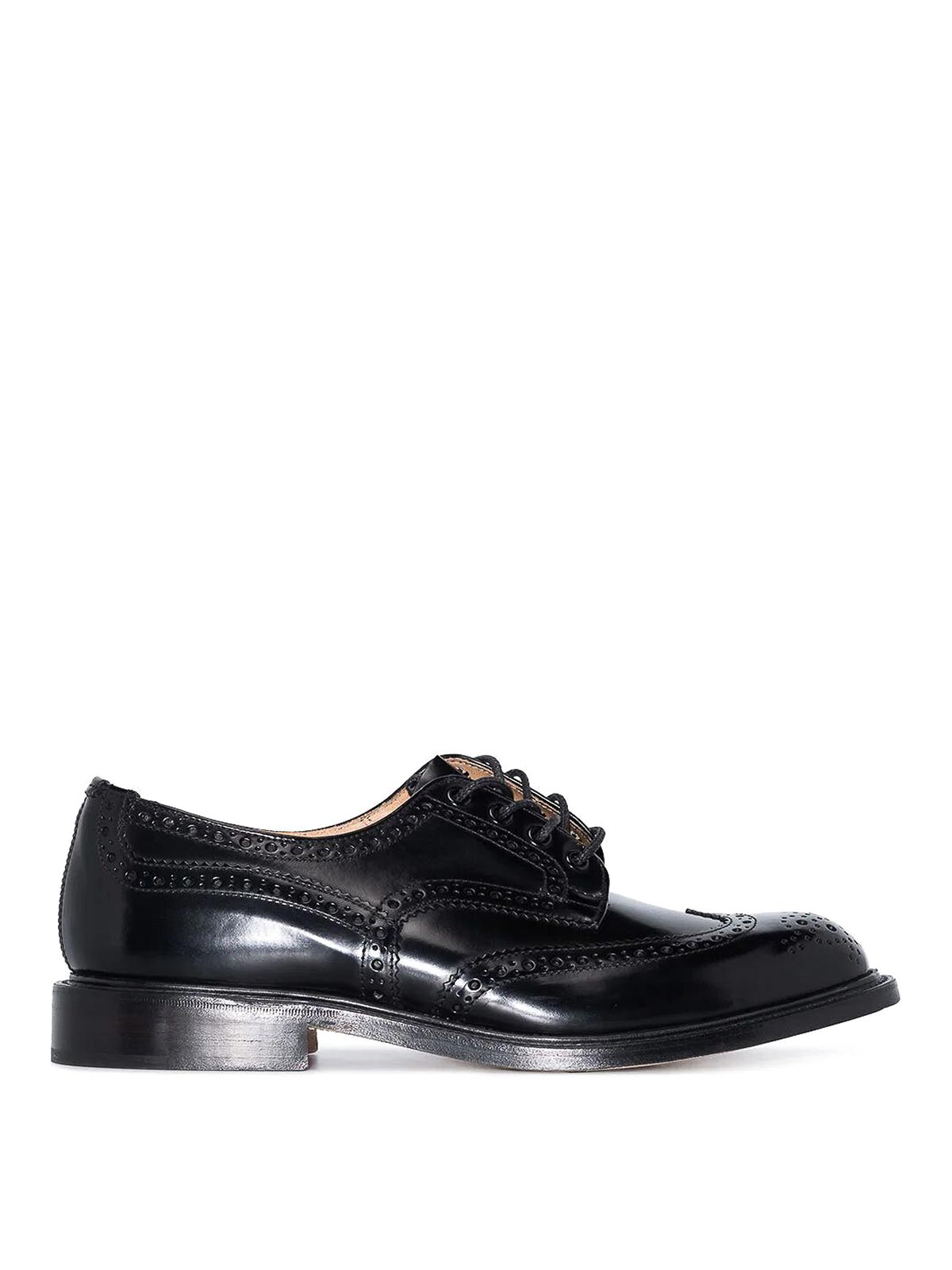 Tricker's Bourton Lace Up In Black