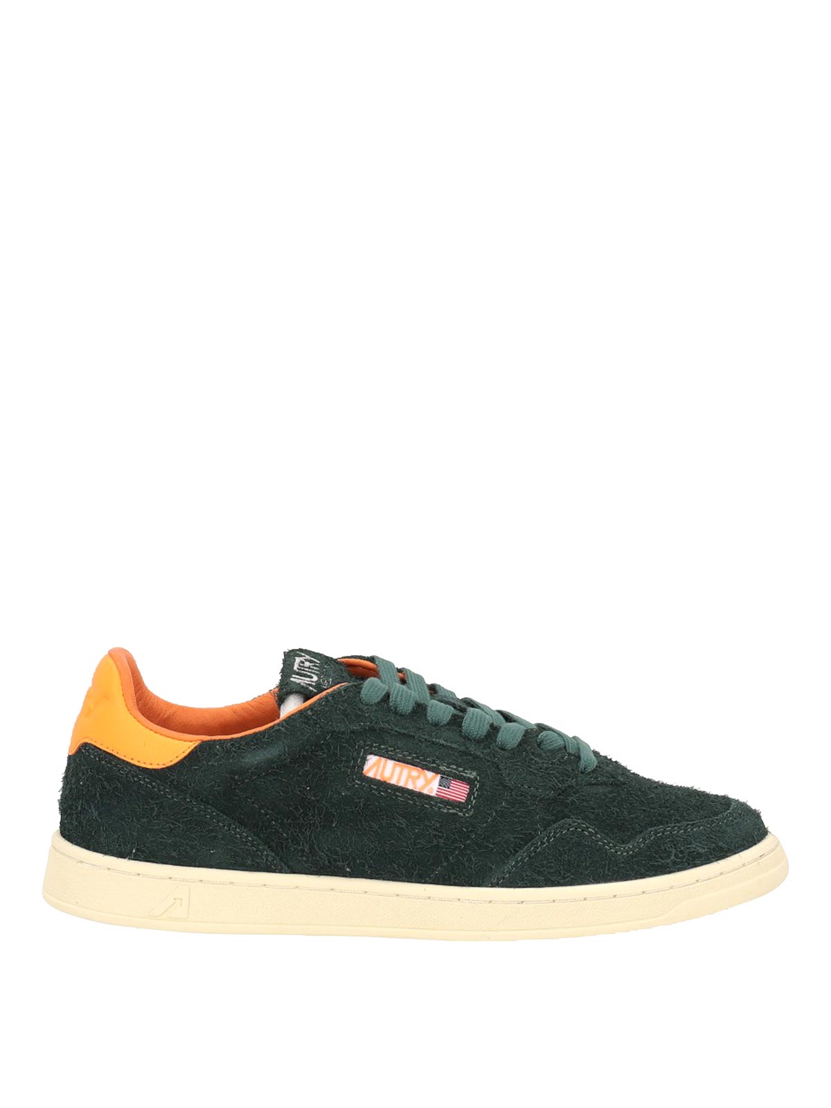 Shop Autry Suede Low Sneakers In Blue