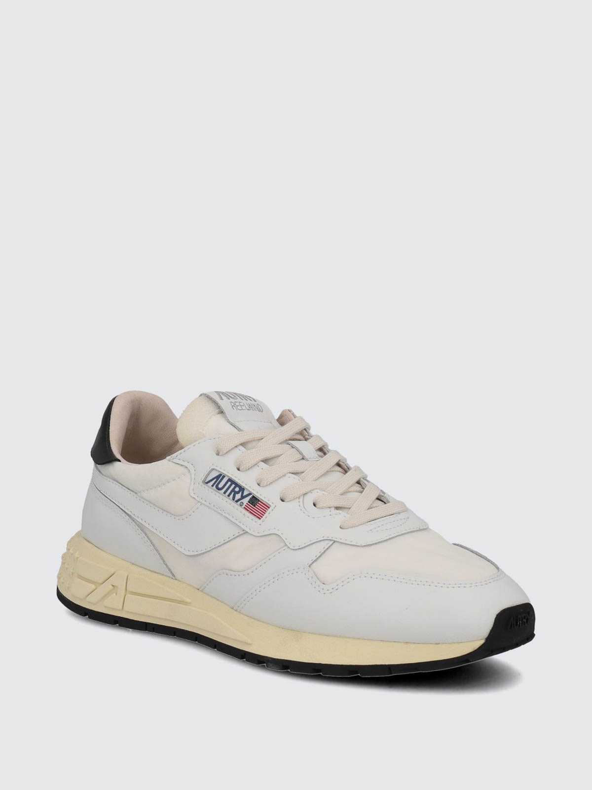 Shop Autry Reelwind Sneakers In White