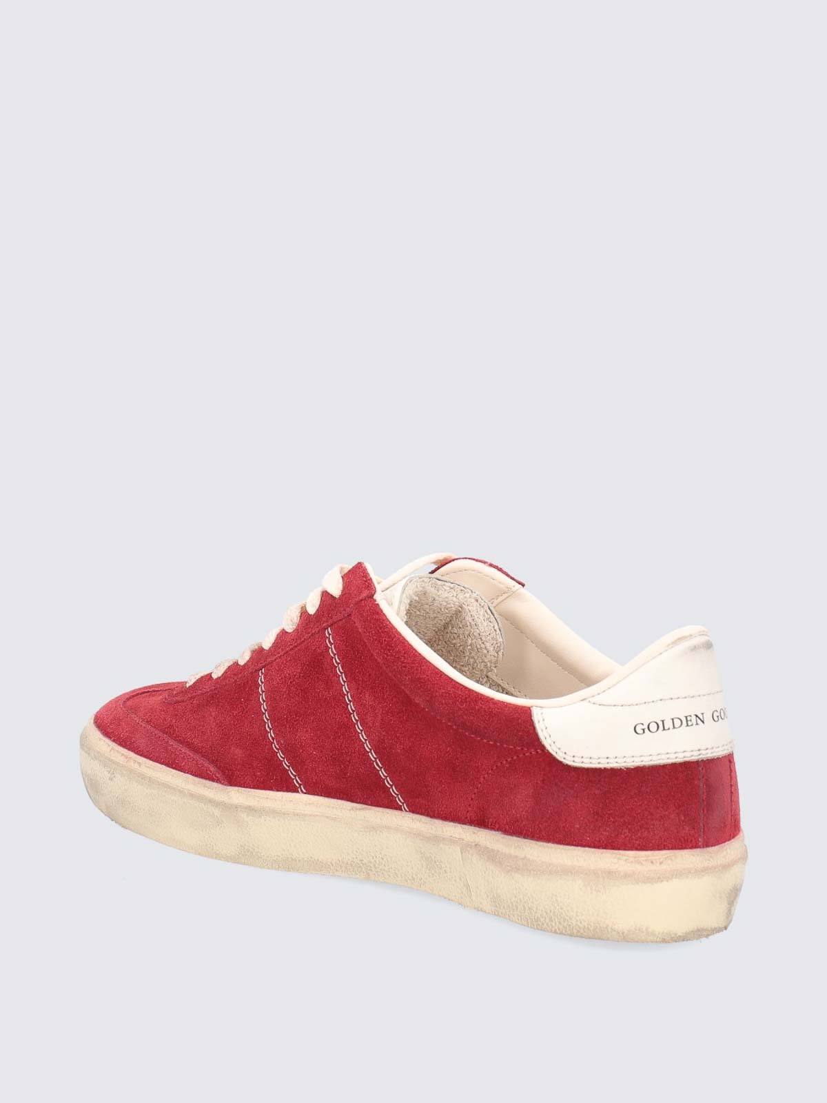 Shop Golden Goose Sneakers Soul Star In Red