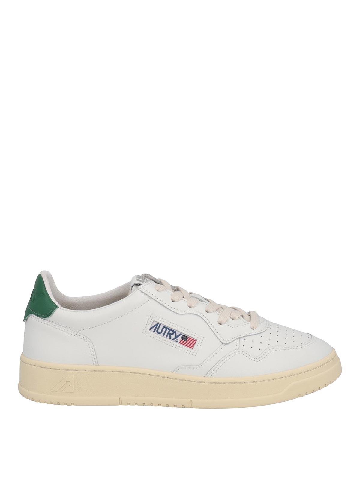 Shop Autry Medalist Low Top Sneakers In White