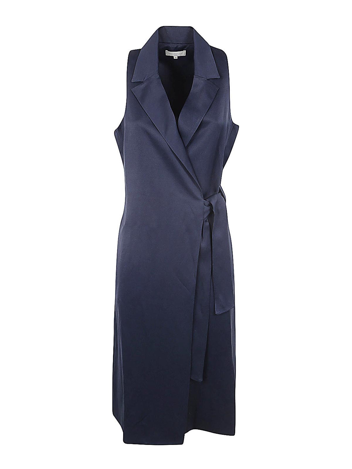 Shop Antonelli Firenze Muller Sleeveless Dress In Blue