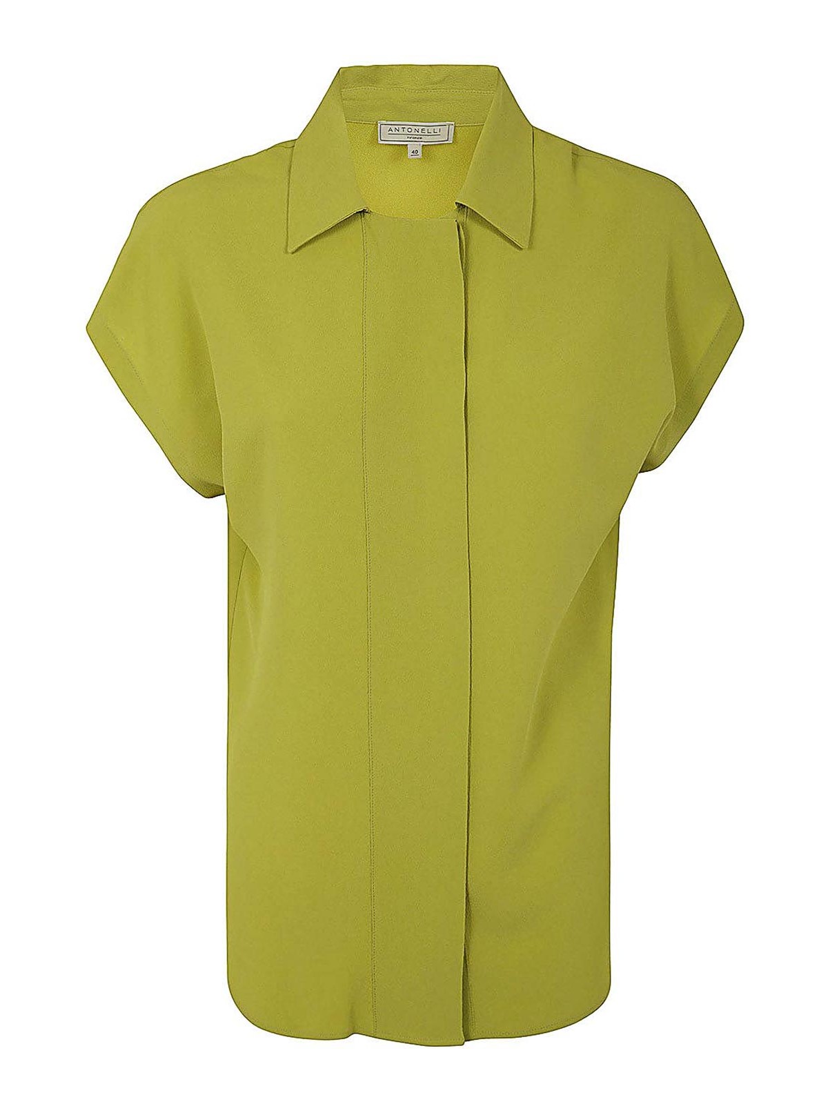 Antonelli Firenze Bramante Short Sleeves Shirt In Green