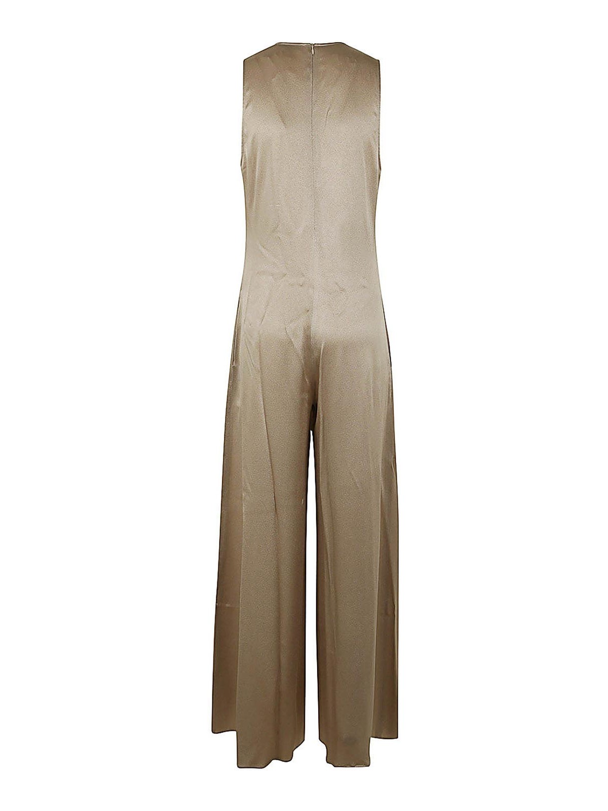 Shop Antonelli Firenze Mccurry Sleeveless Jumpsuit In Brown