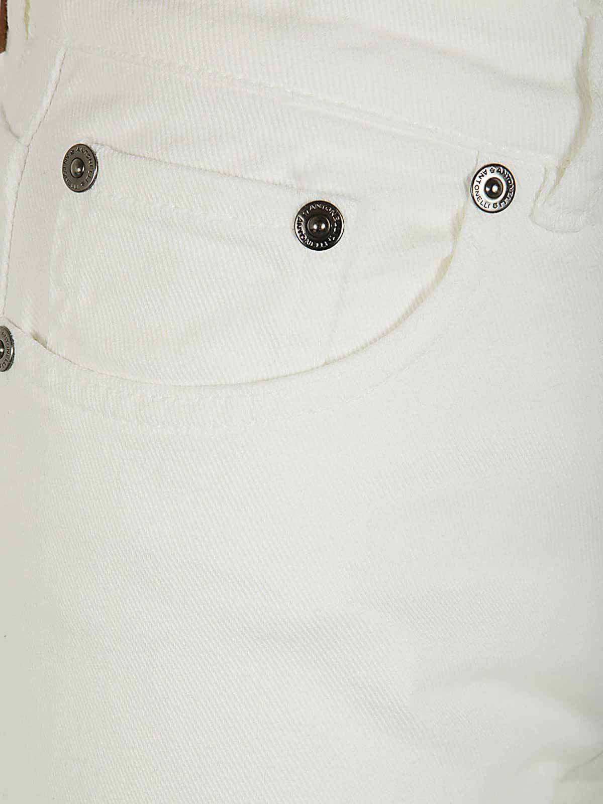 Shop Antonelli Firenze Jeans Boot-cut - Blanco In White