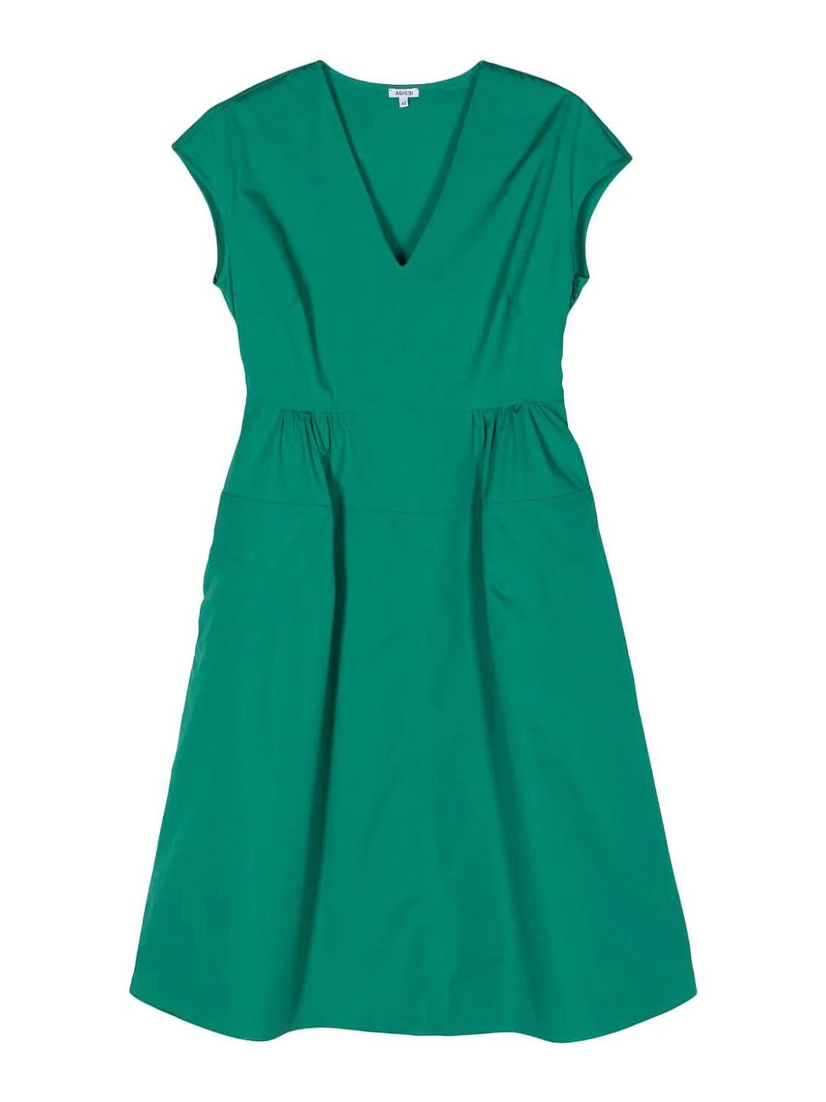 Shop Aspesi Green Dress