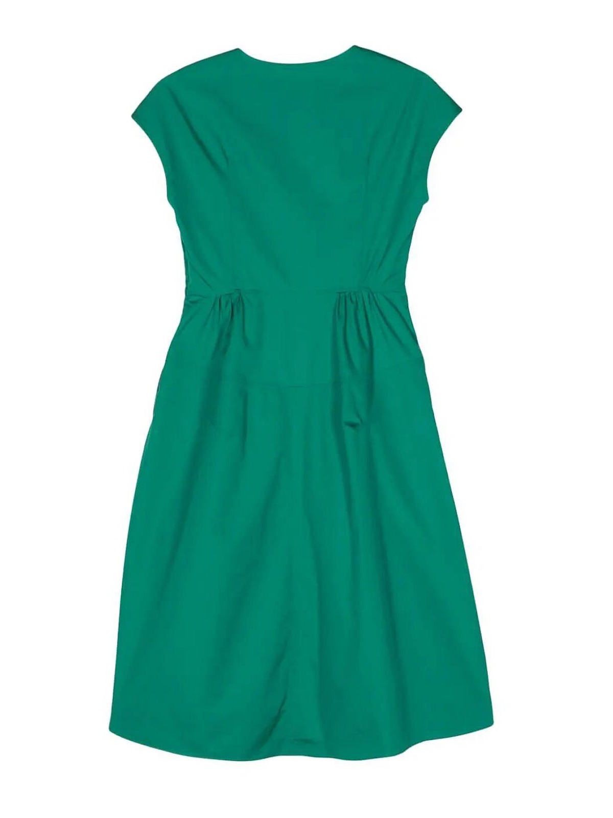 Shop Aspesi Green Dress
