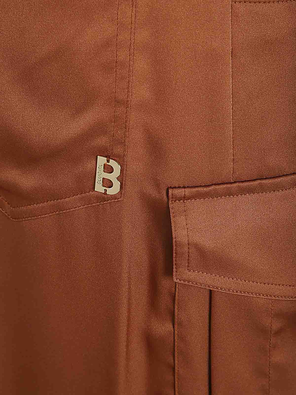 Shop Blugirl Pantalón Casual - Marrón In Brown