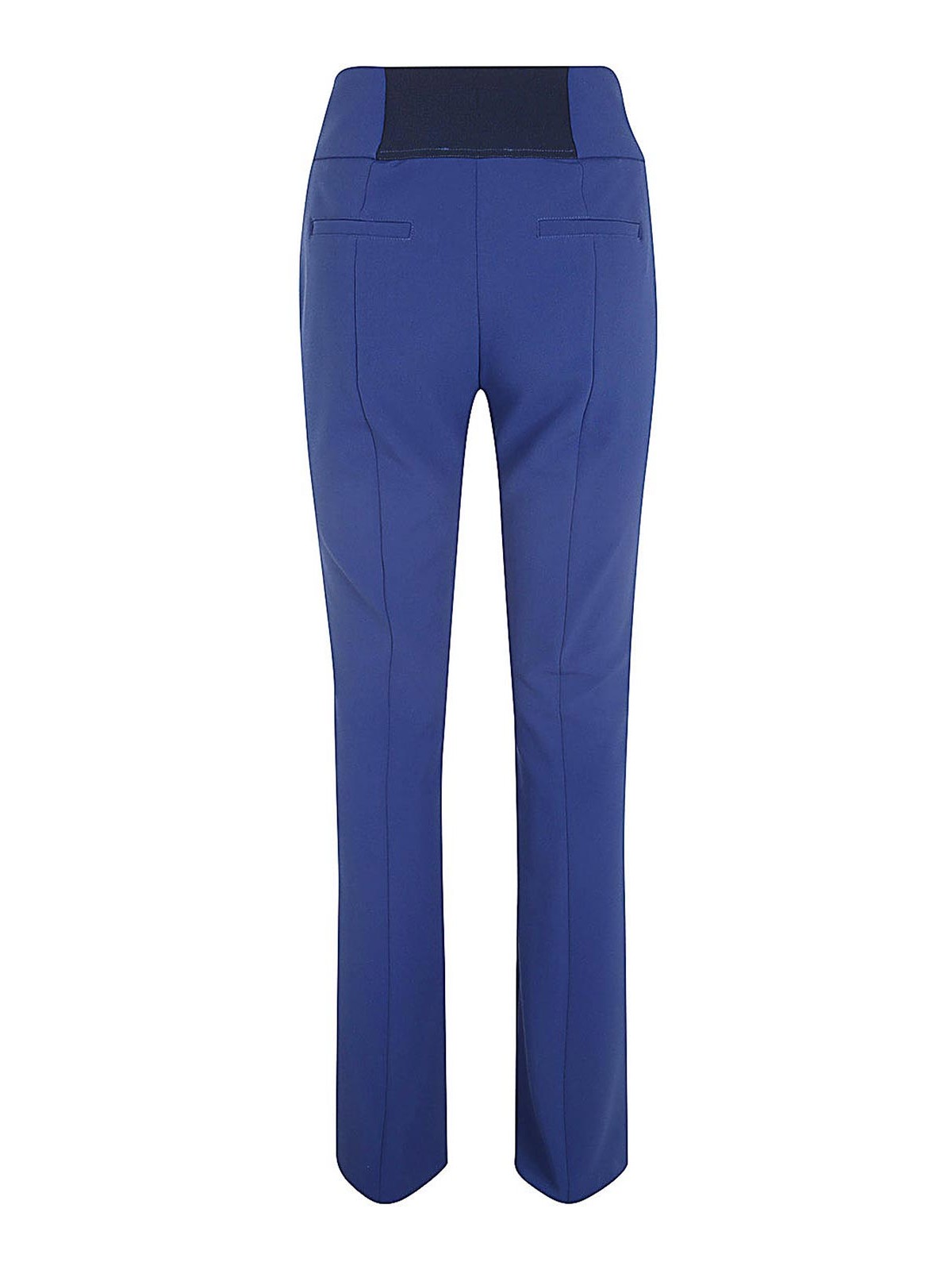 Shop Blugirl Regular Pants In Blue