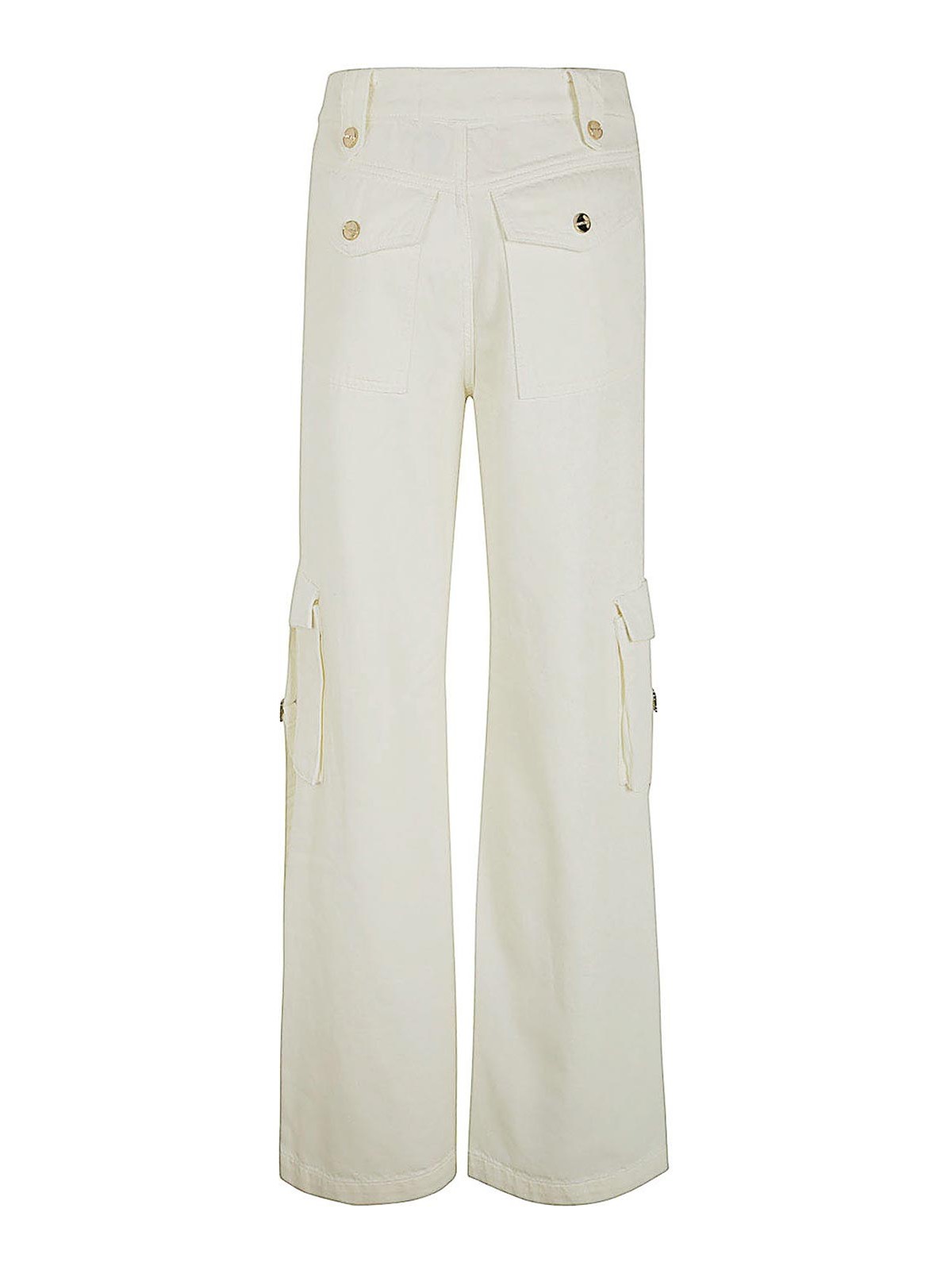Shop Blugirl Cargo Pants In White