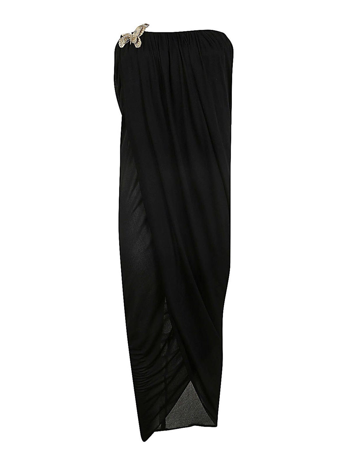 Shop Blumarine Dress Bustier Sable` In Black